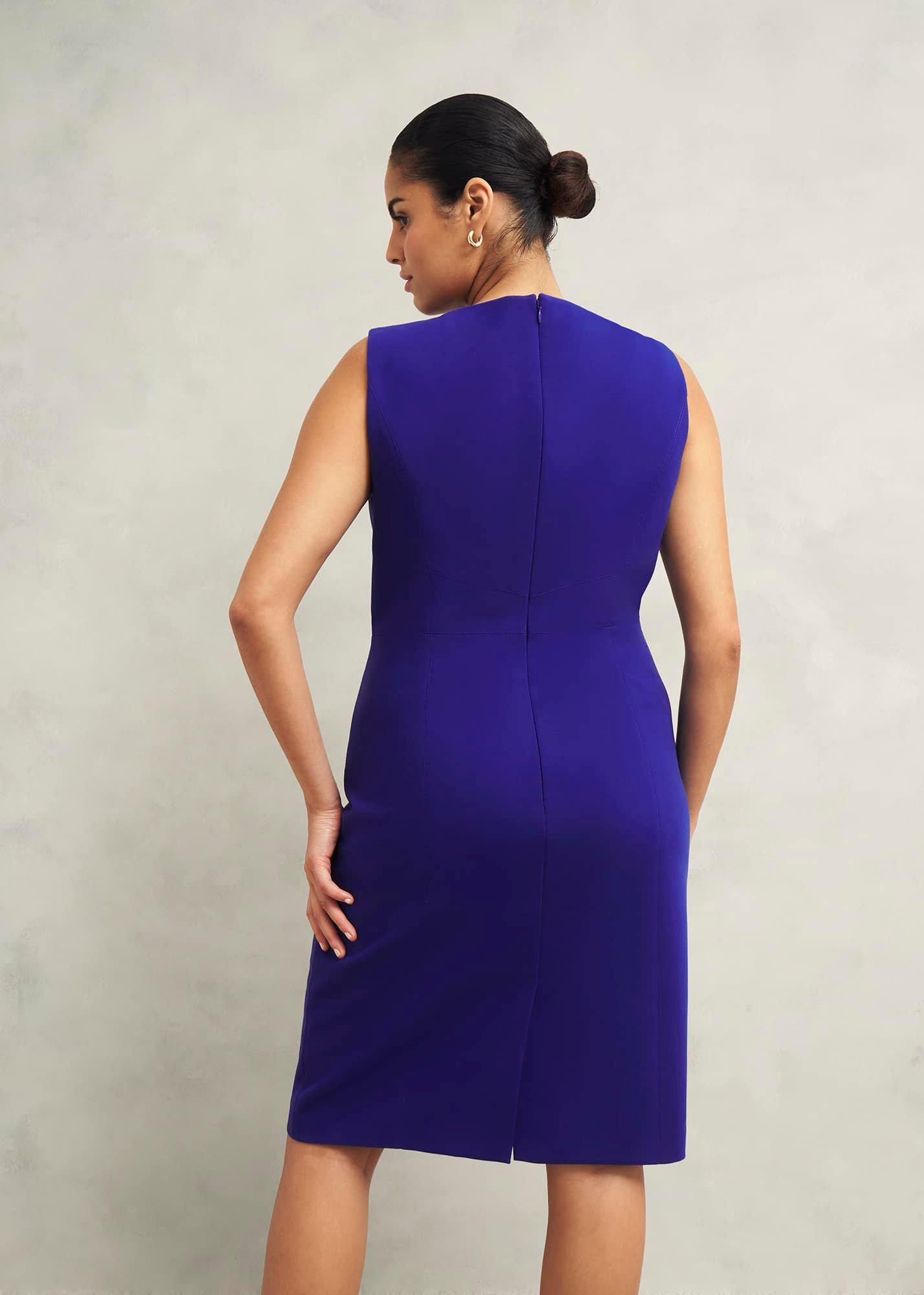 Petite Katia Dress, Cobalt Blue, hi-res