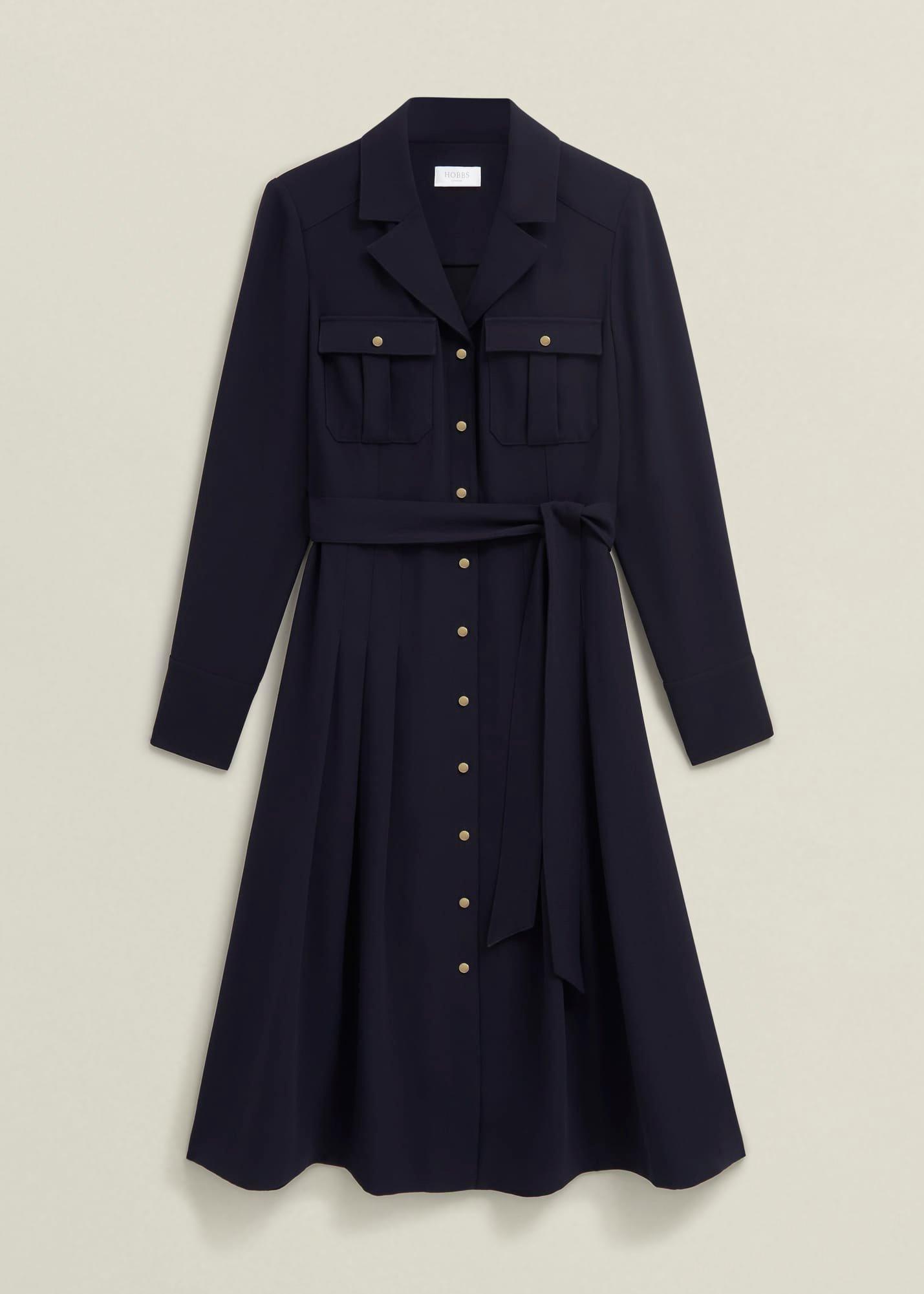 Myla Dress, Navy, hi-res