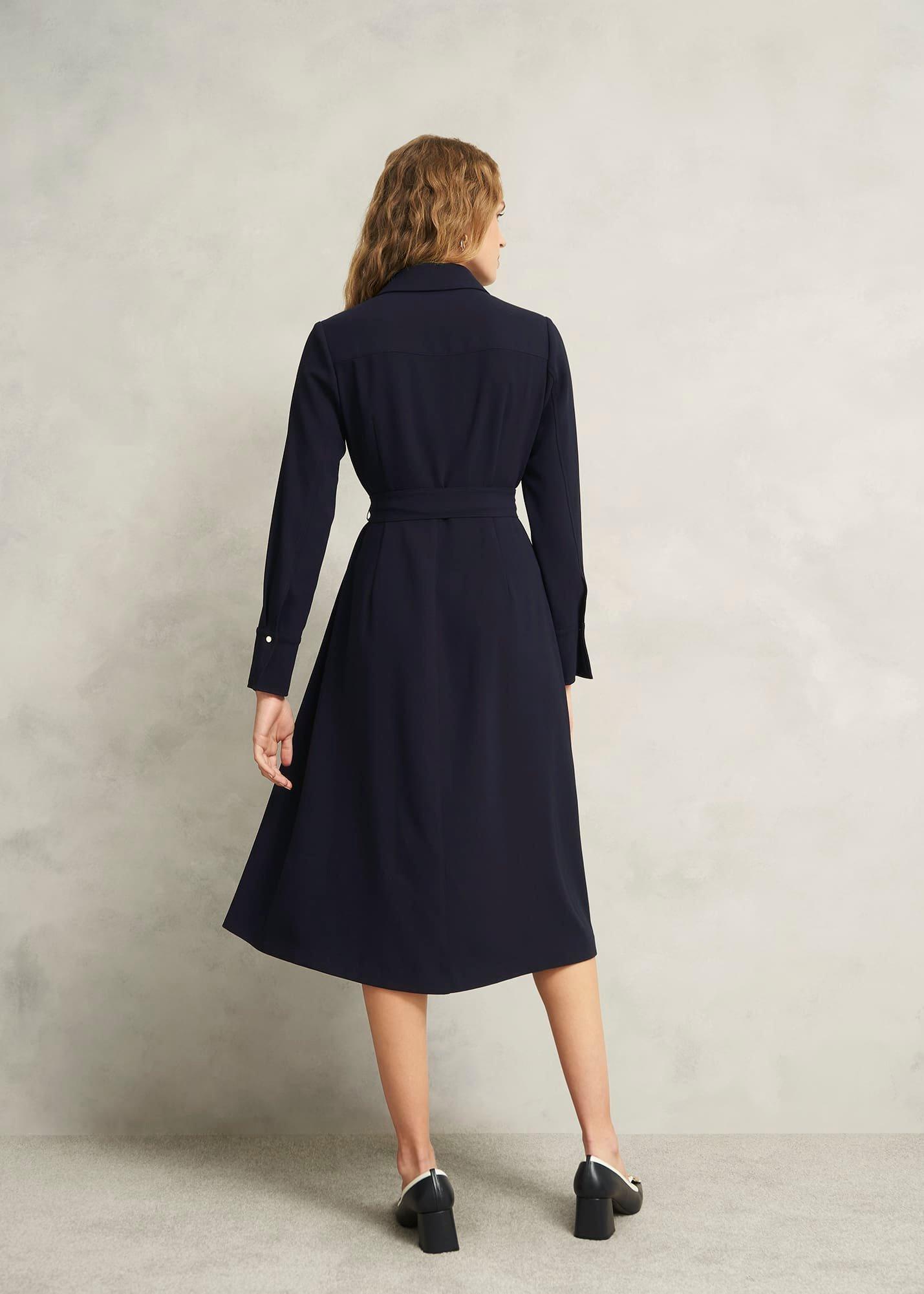 Myla Dress, Navy, hi-res