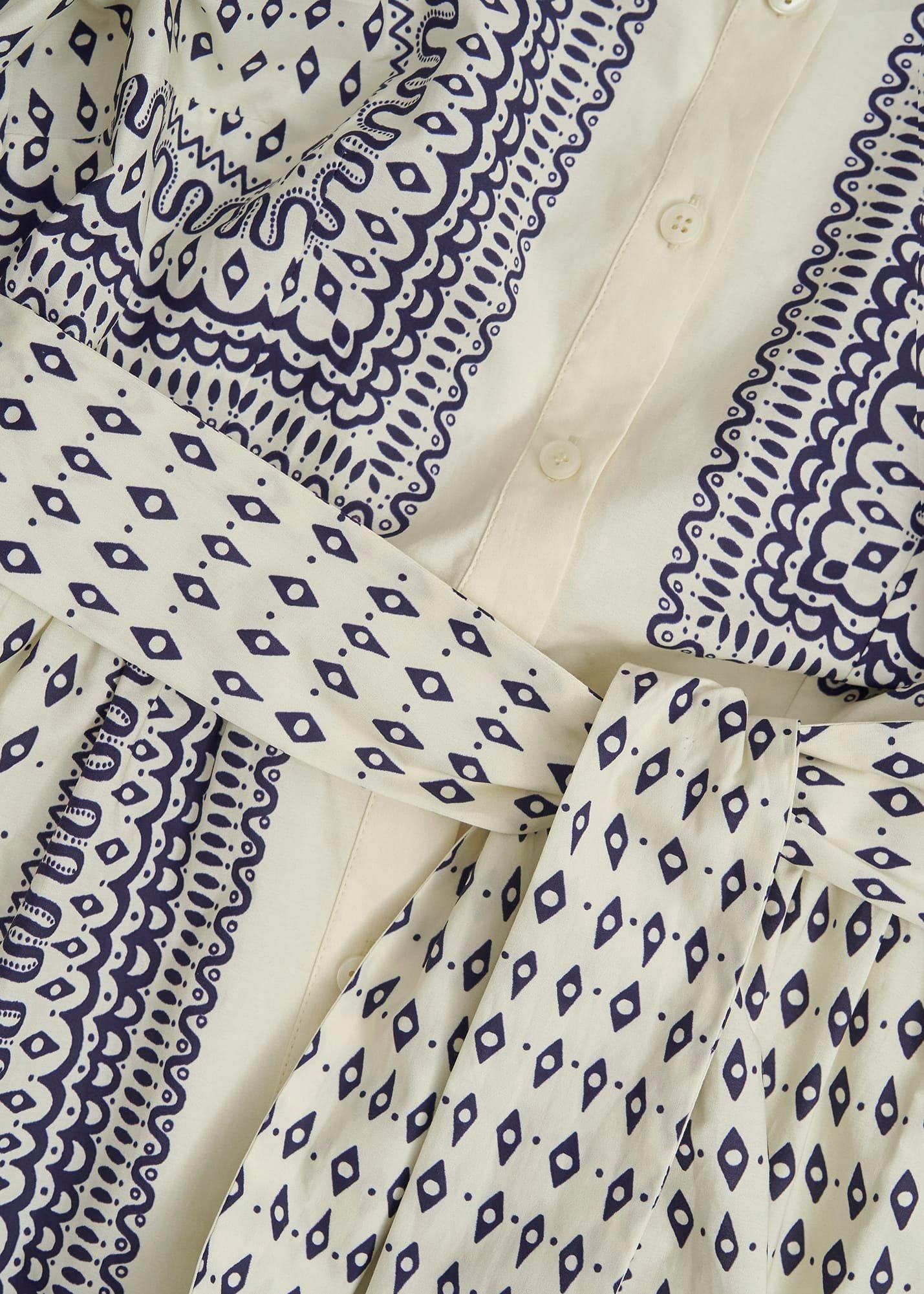 Suri Dress, Cream Navy, hi-res