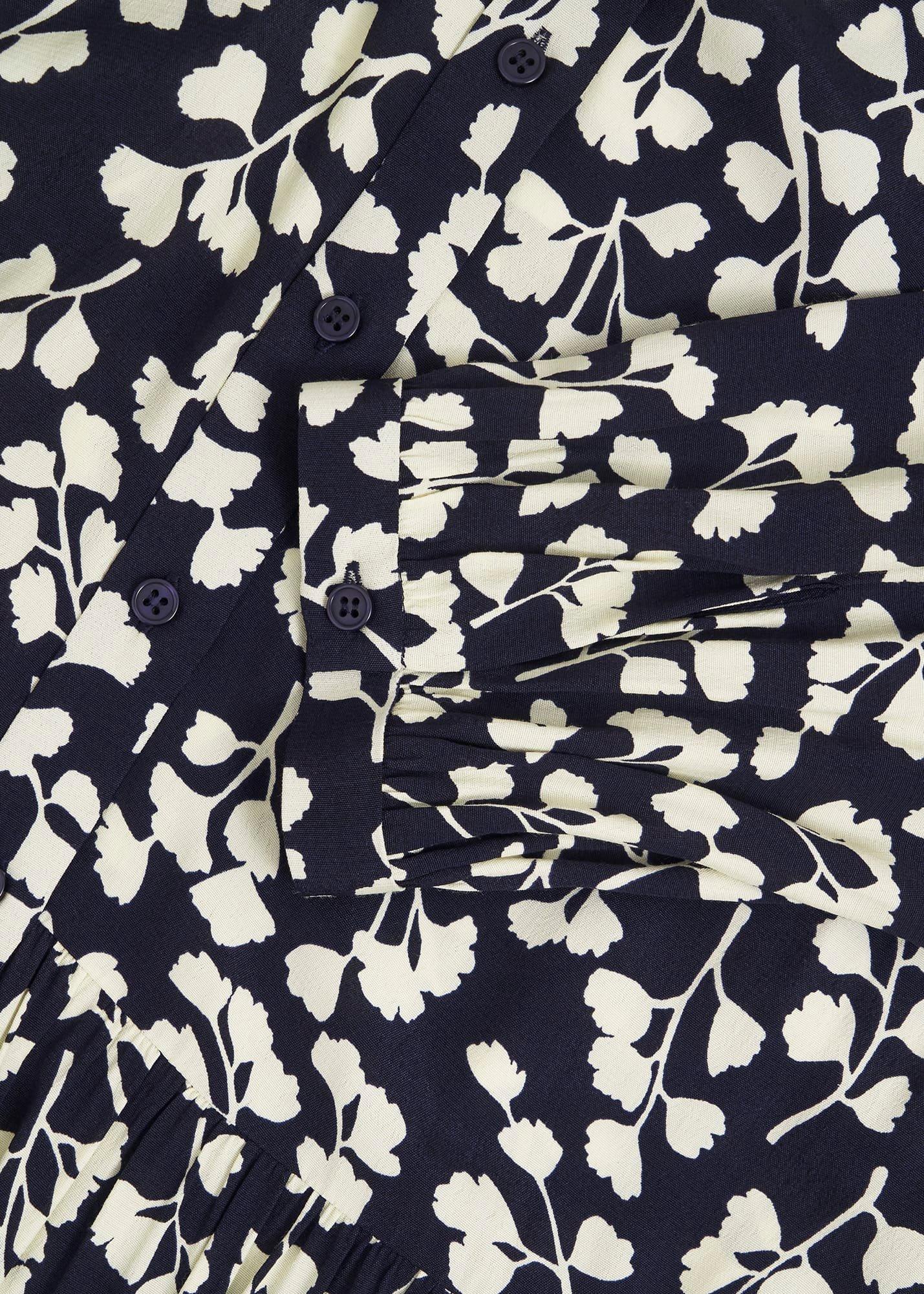 Lacey Dress, Navy Cream, hi-res