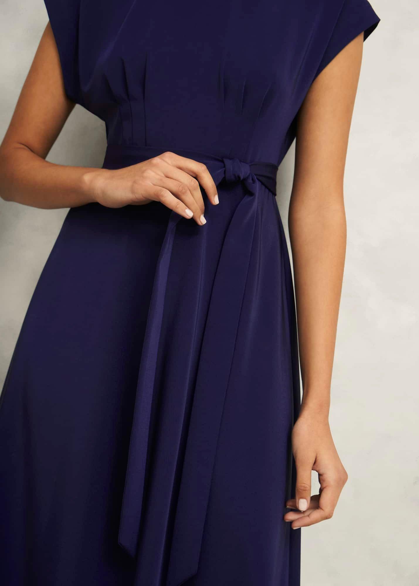 Petite Radclyffe Dress, Midnight, hi-res