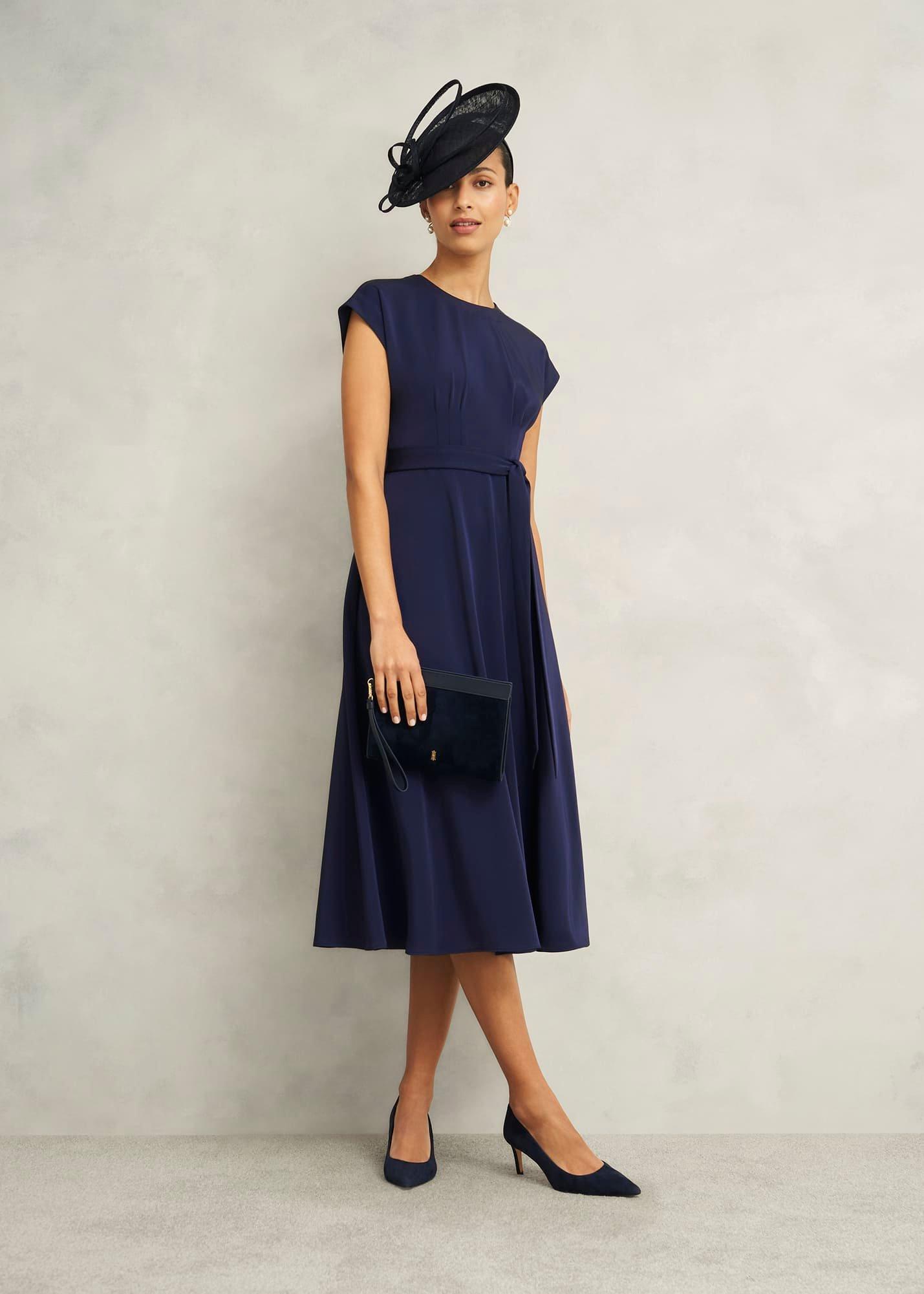 Petite Radclyffe Dress, Midnight, hi-res