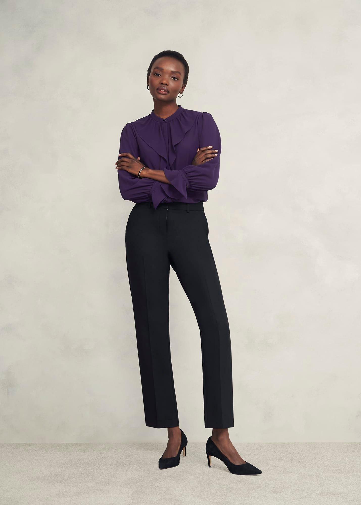 Maribella Blouse, Grape Purple, hi-res