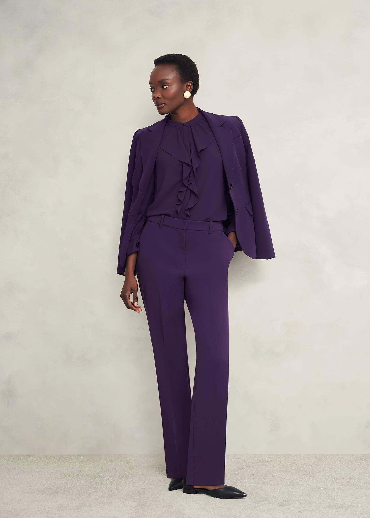 Maribella Blouse, Grape Purple, hi-res