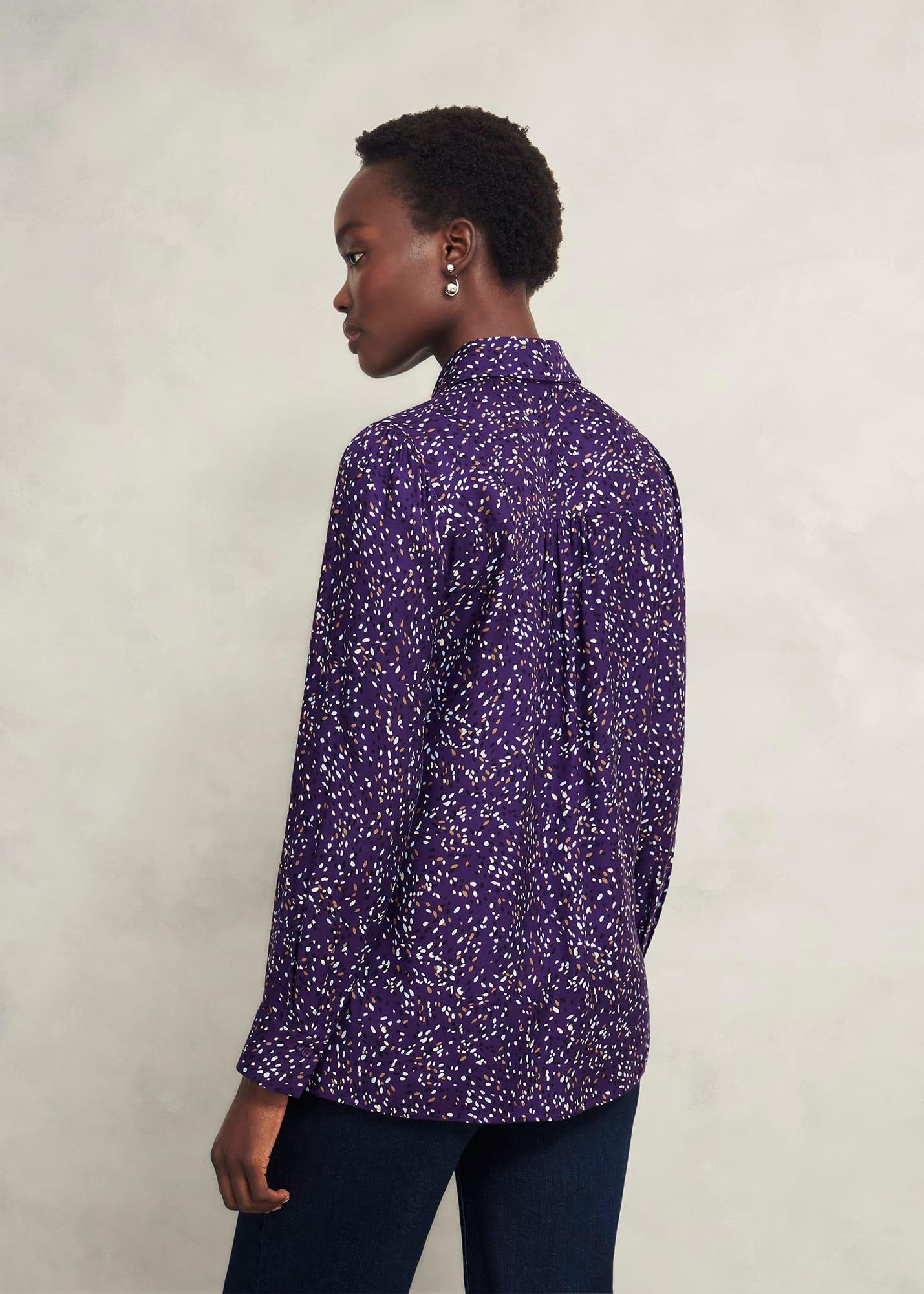 Kirsty Shirt, Purple Multi, hi-res