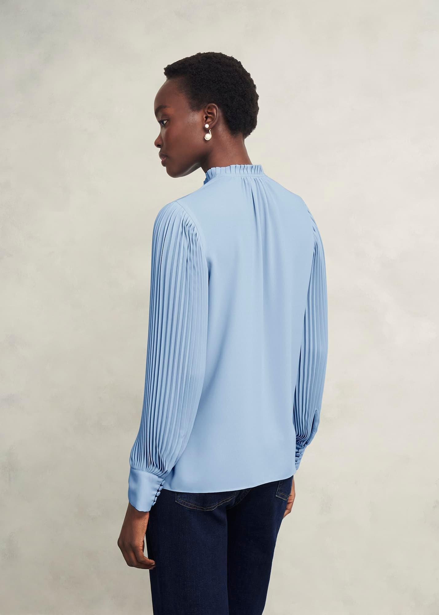 Carrie Blouse, Powder Blue, hi-res