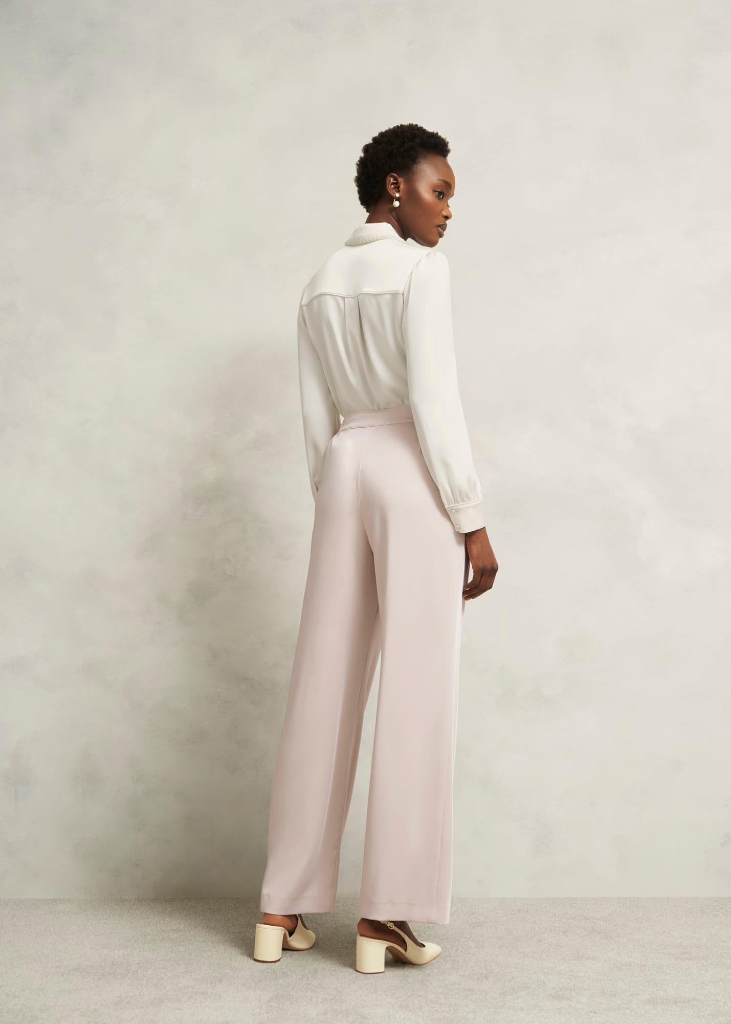 Maisey Embelished Shirt, Ivory, hi-res