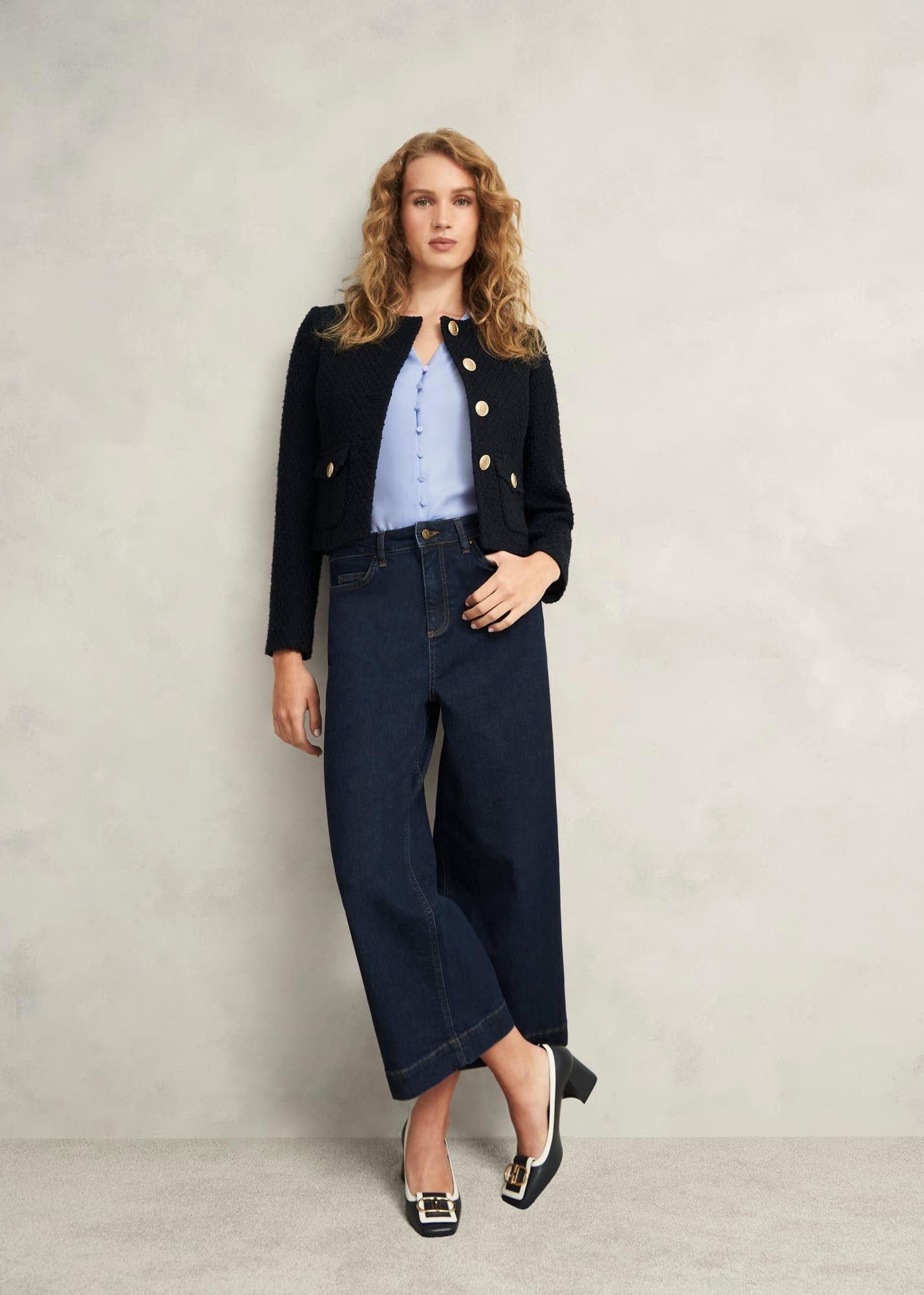 Maria Blouse, Muscari Blue, hi-res