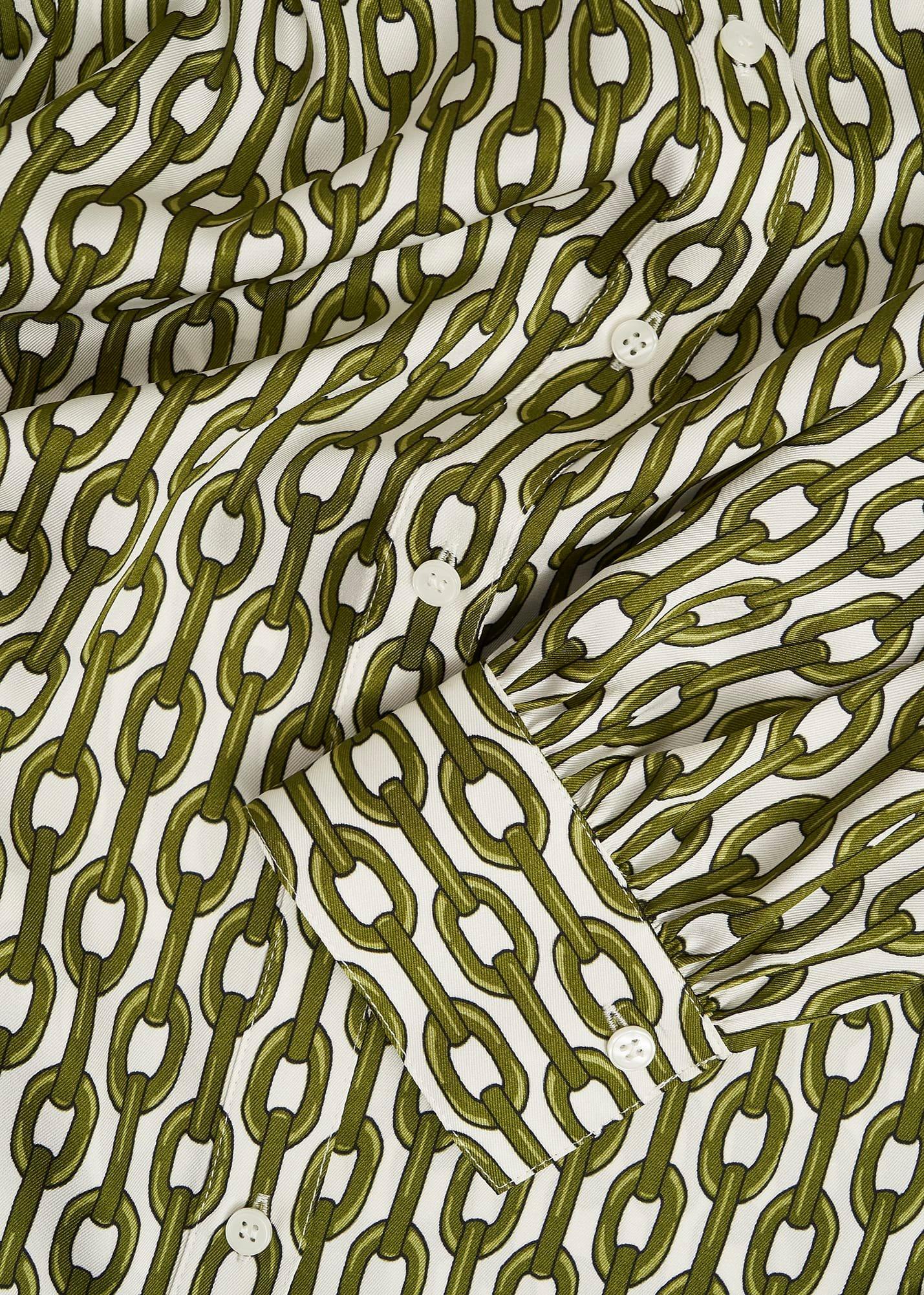 Tallie Shirt, Ivory Green, hi-res