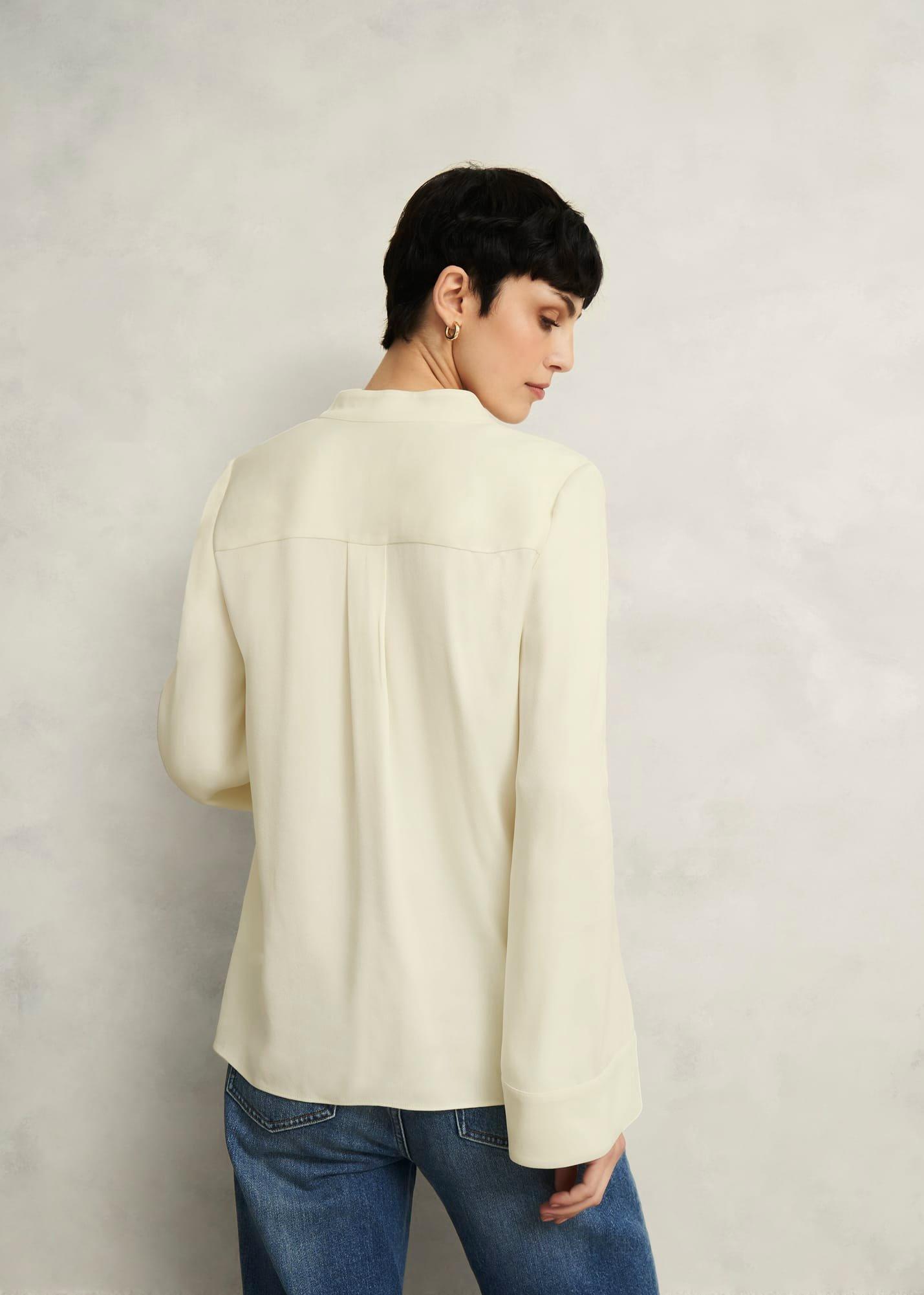 Buttermere Blouse, Buttercream, hi-res