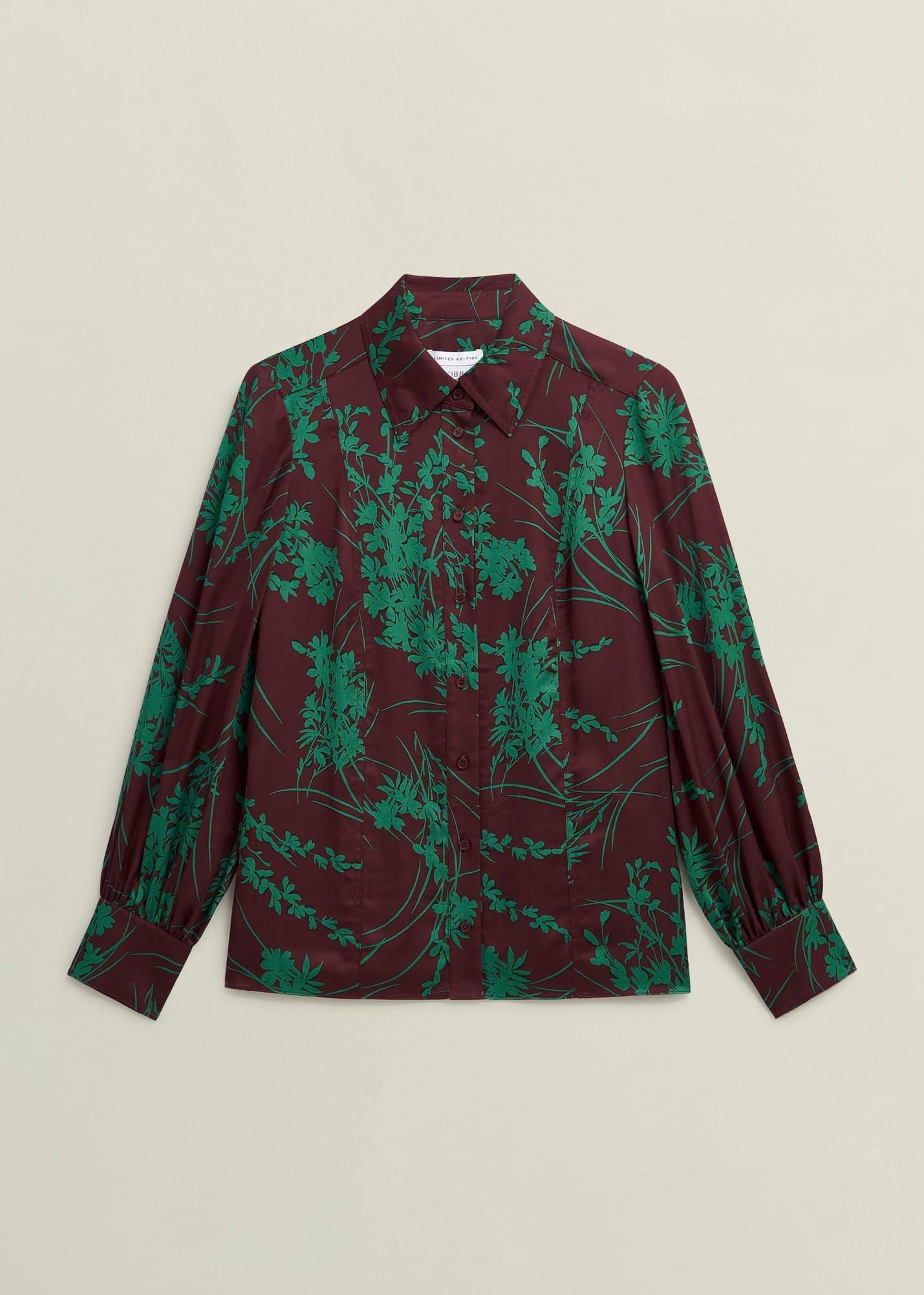 Grasmere Shirt, Brown Green, hi-res