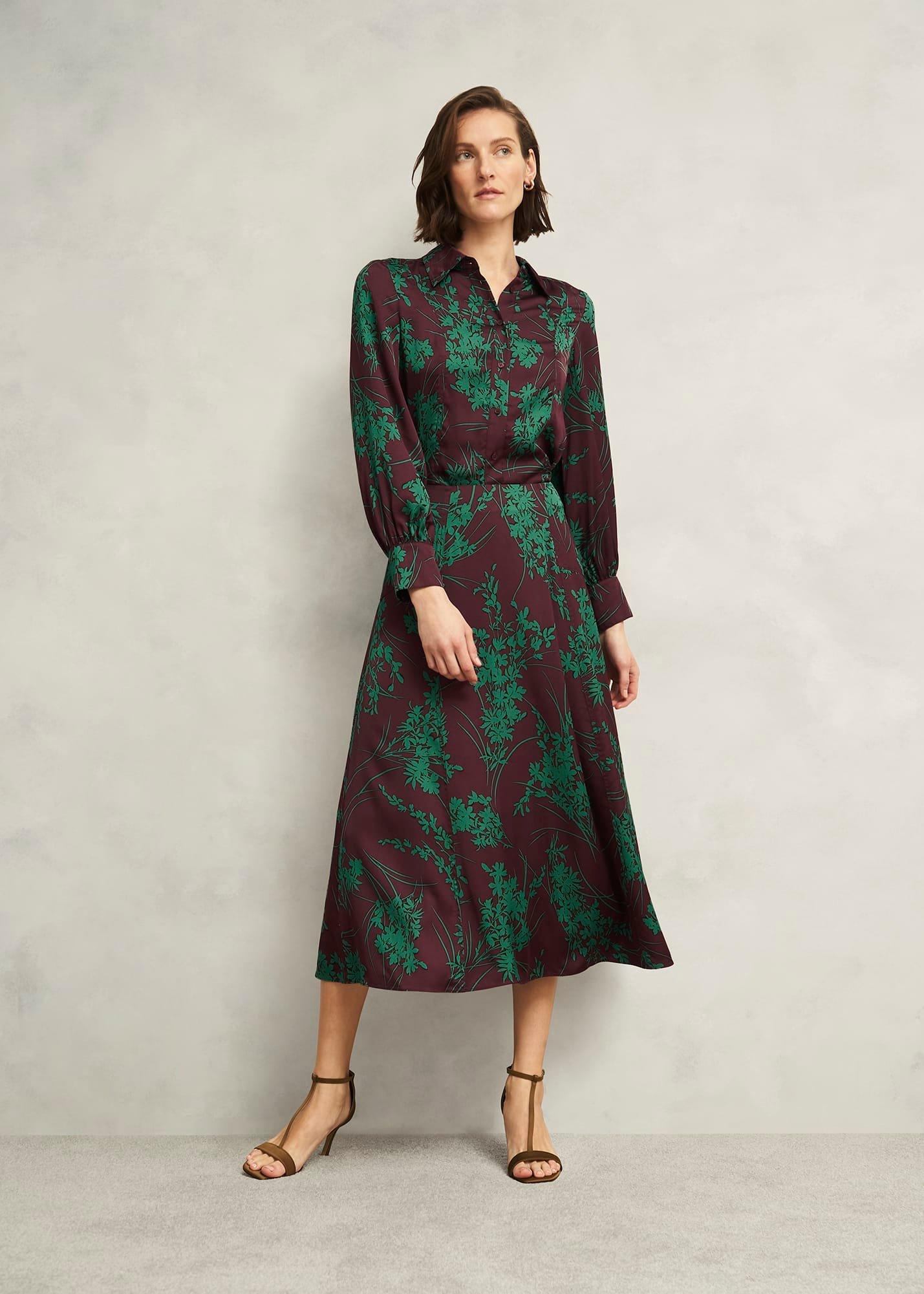 Grasmere Shirt, Brown Green, hi-res