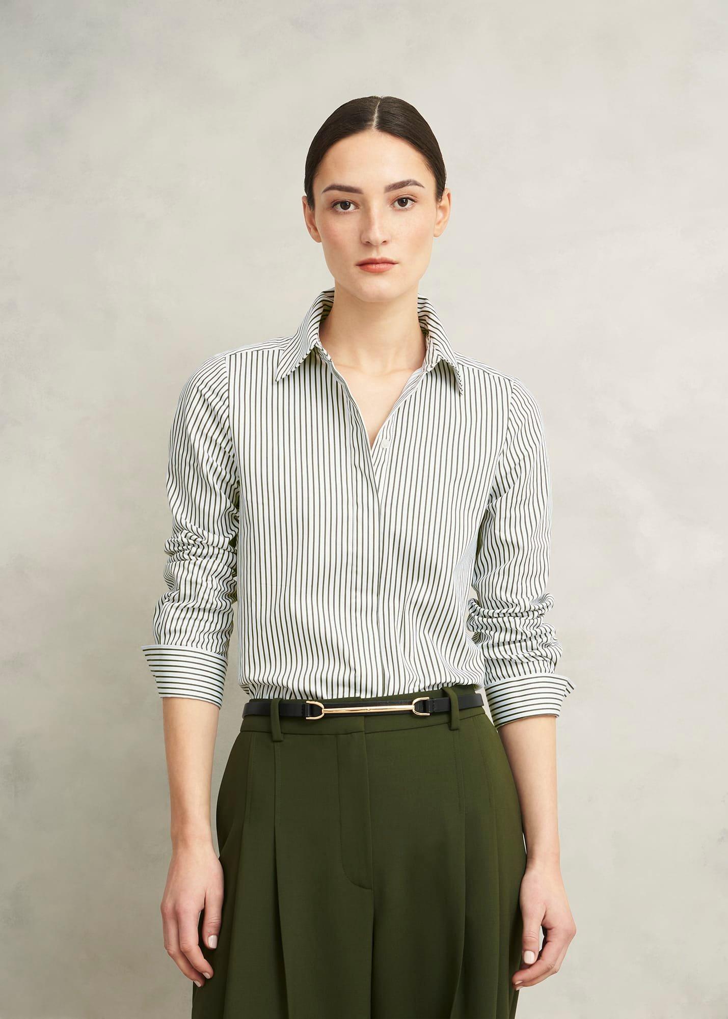Andra Cotton Blend Shirt