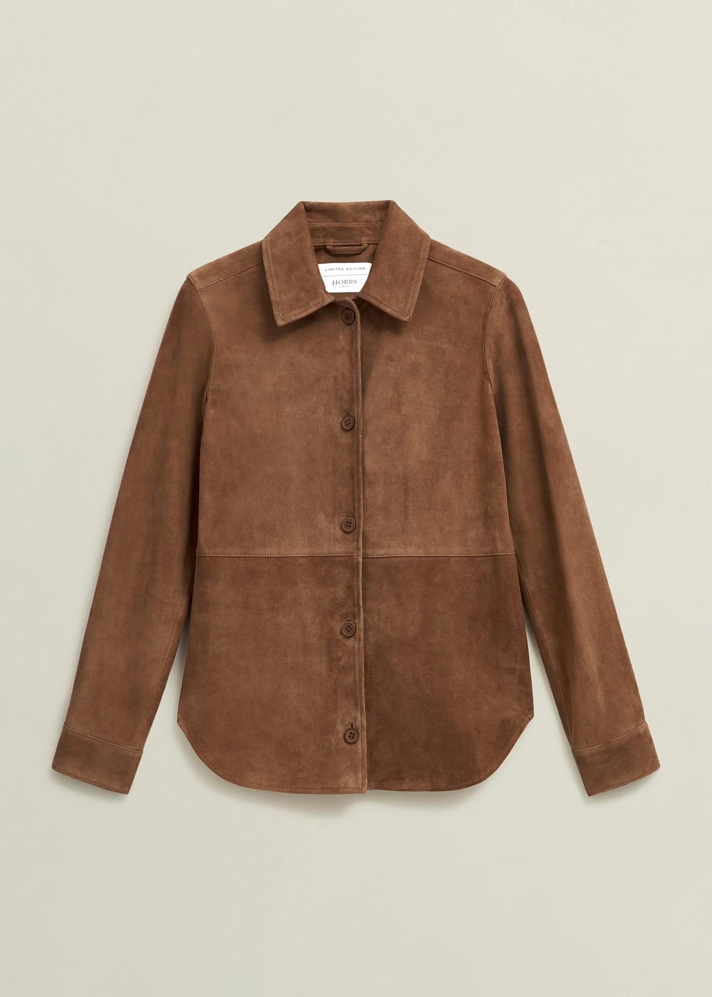 Hever Suede Shirt, , hi-res