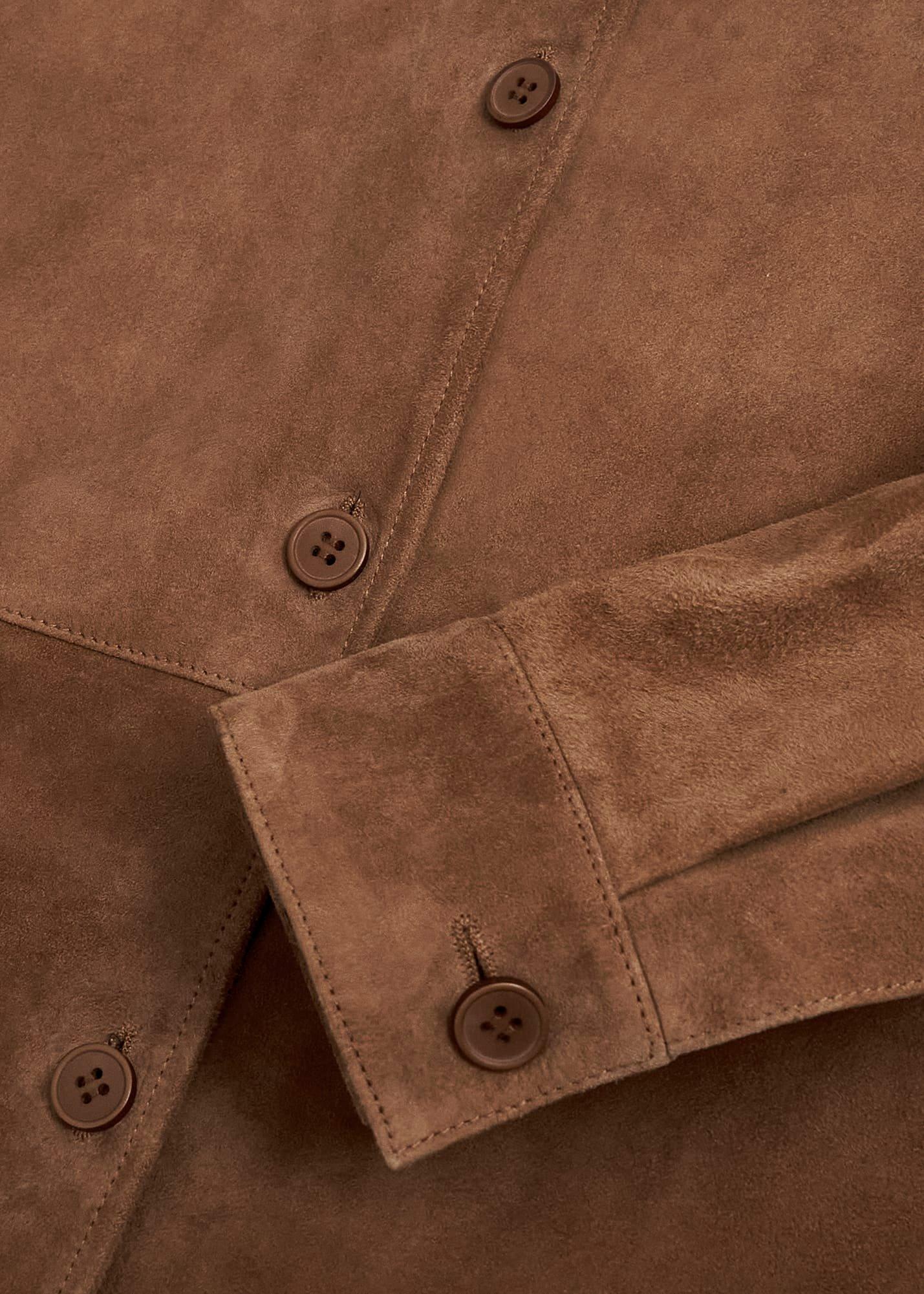 Hever Suede Shirt, , hi-res