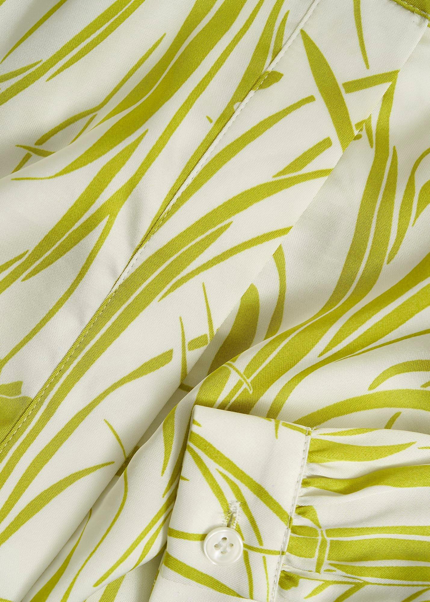 Angelique Blouse, Green Ivory, hi-res