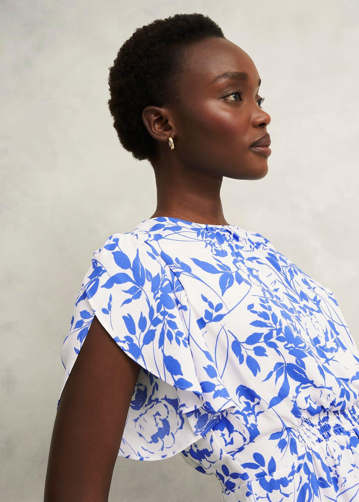 Bianca Top, Cream Blue, hi-res