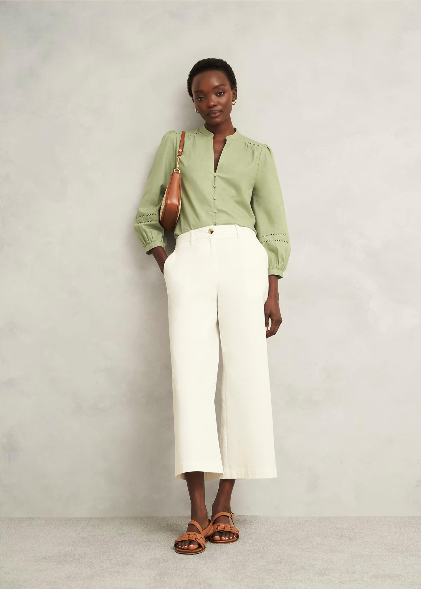 Emberlynn Blouse, Pale Sage, hi-res