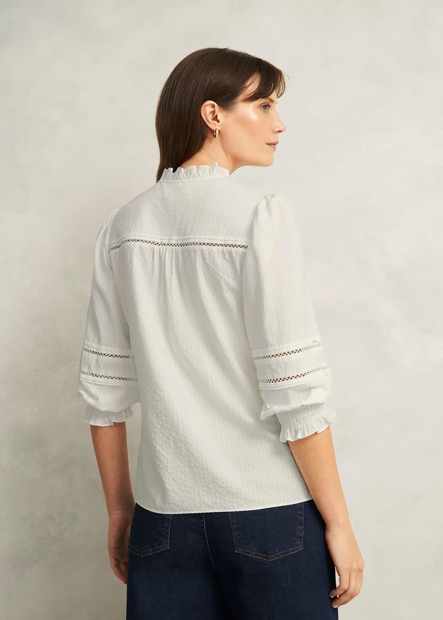 Amira Blouse, Ivory, hi-res