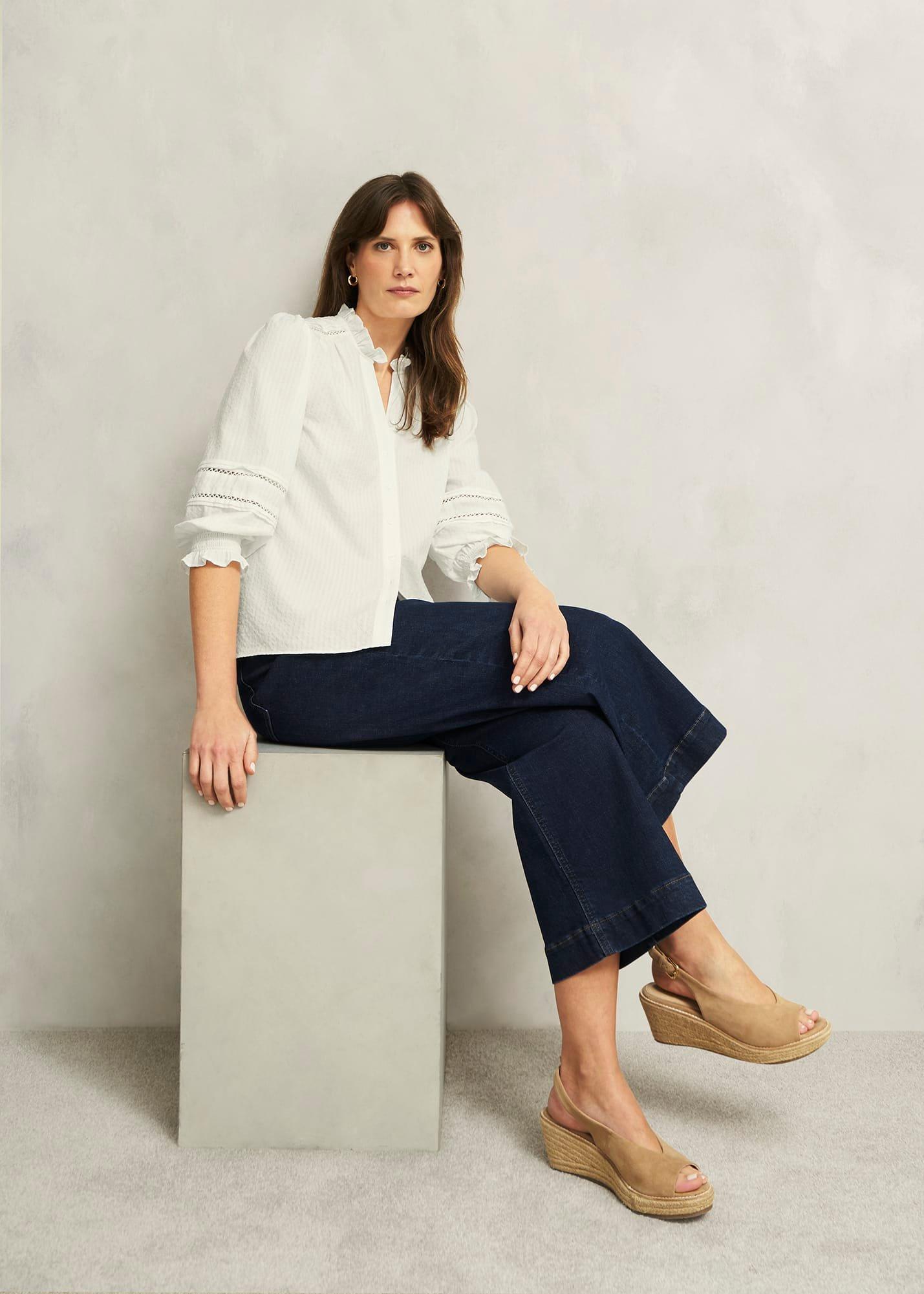 Amira Blouse, Ivory, hi-res