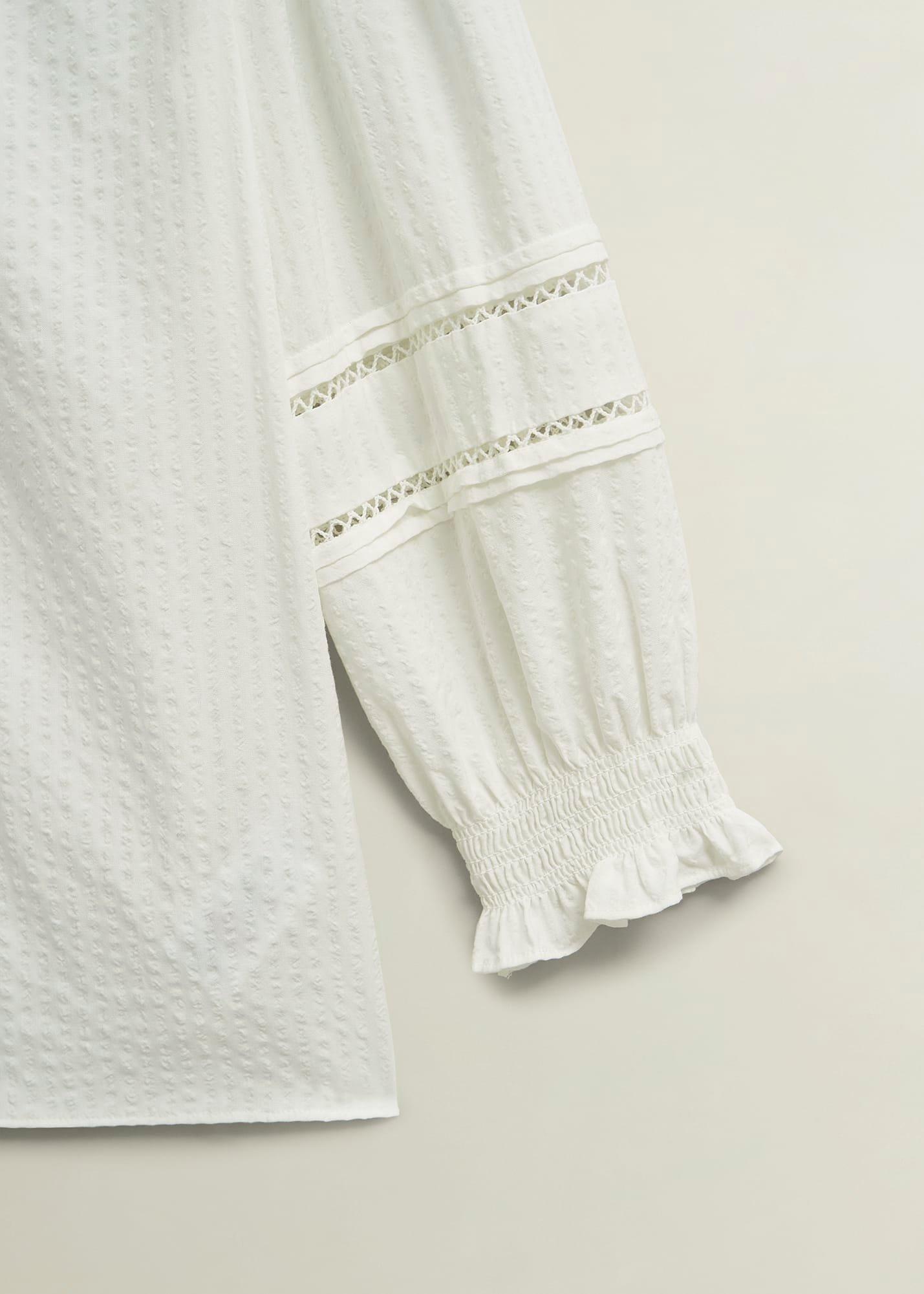 Amira Blouse, Ivory, hi-res