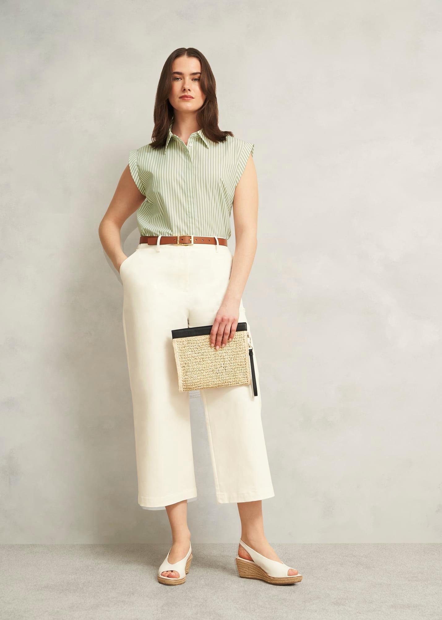 Melanie Shirt, Sage White, hi-res