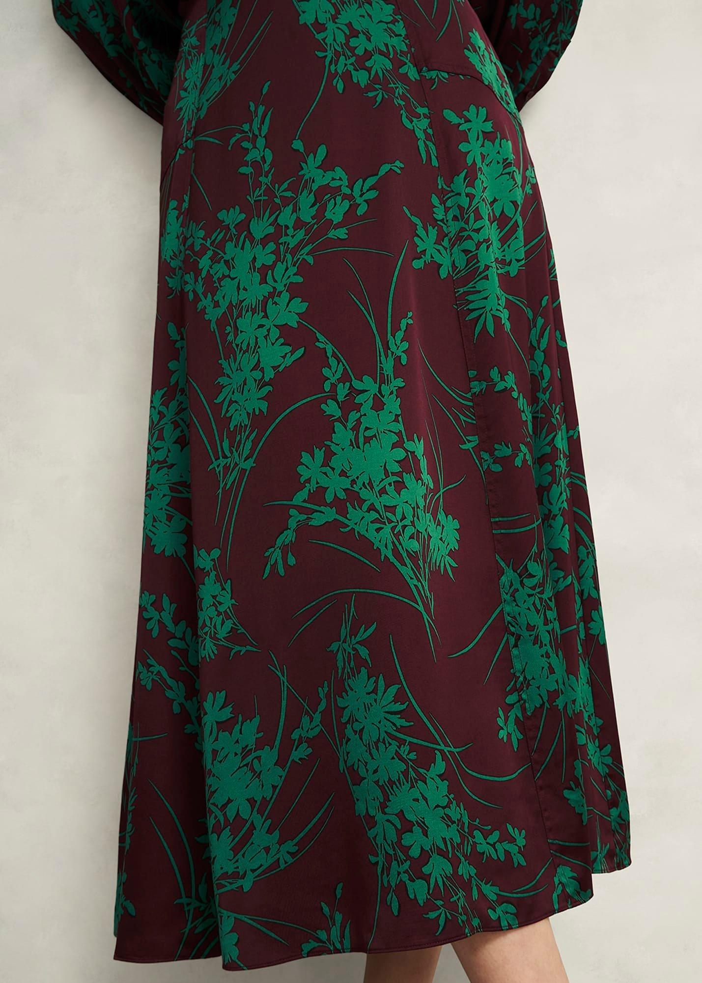 Grasmere Skirt, Brown Green, hi-res