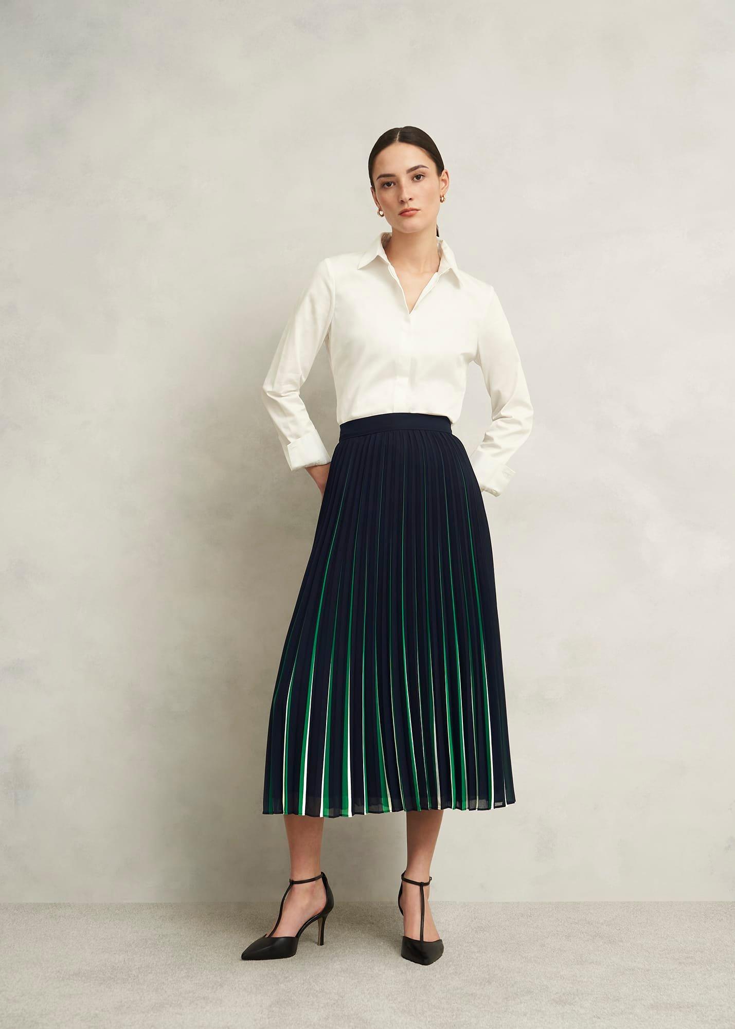 Vida Pleated Skirt