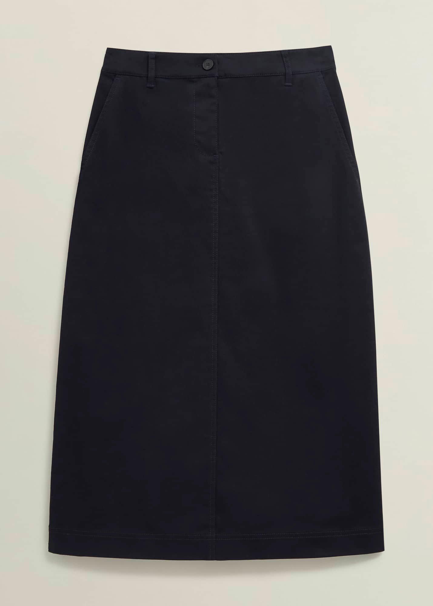Hana Skirt, Hobbs Navy, hi-res