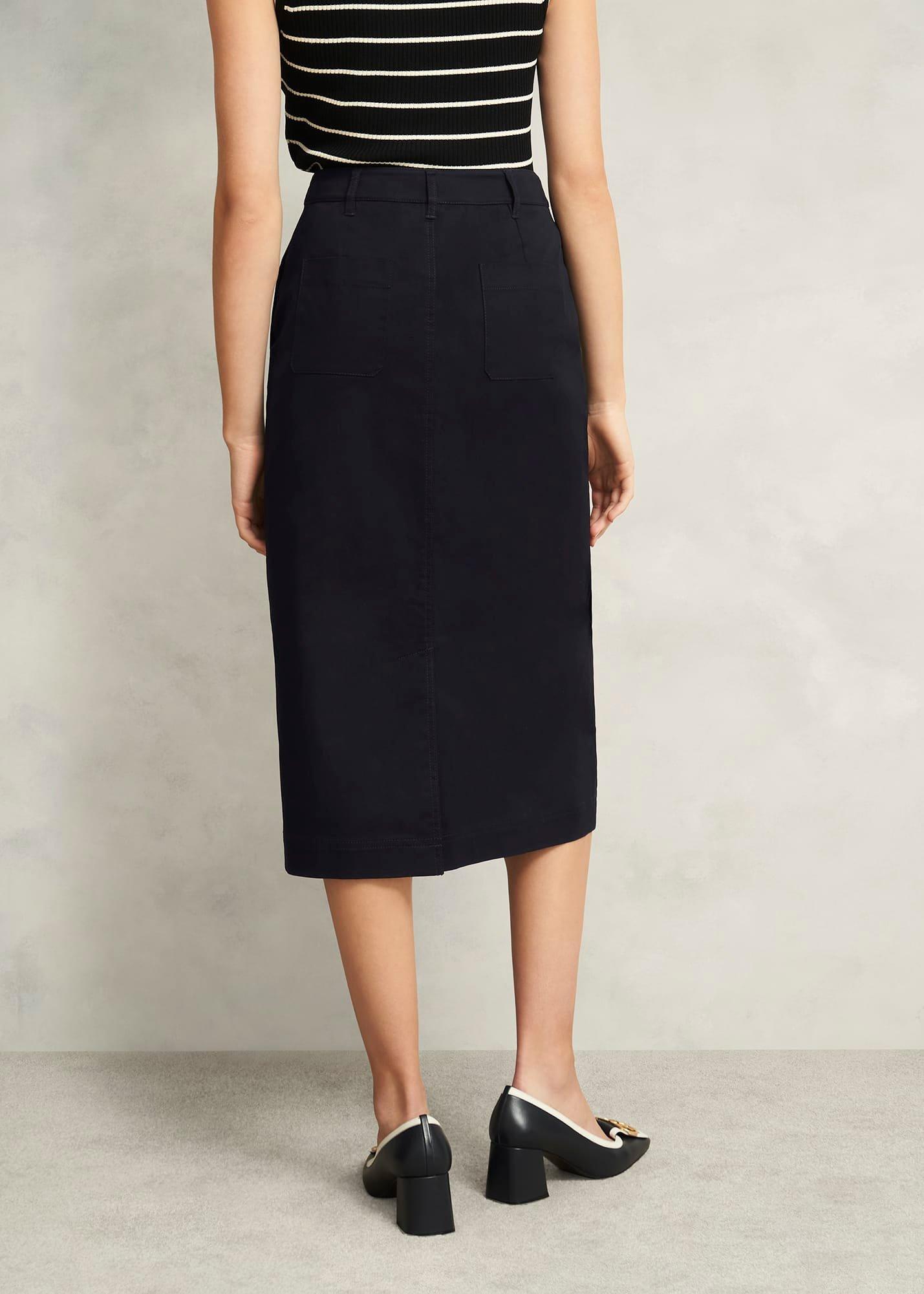Hana Skirt, Hobbs Navy, hi-res