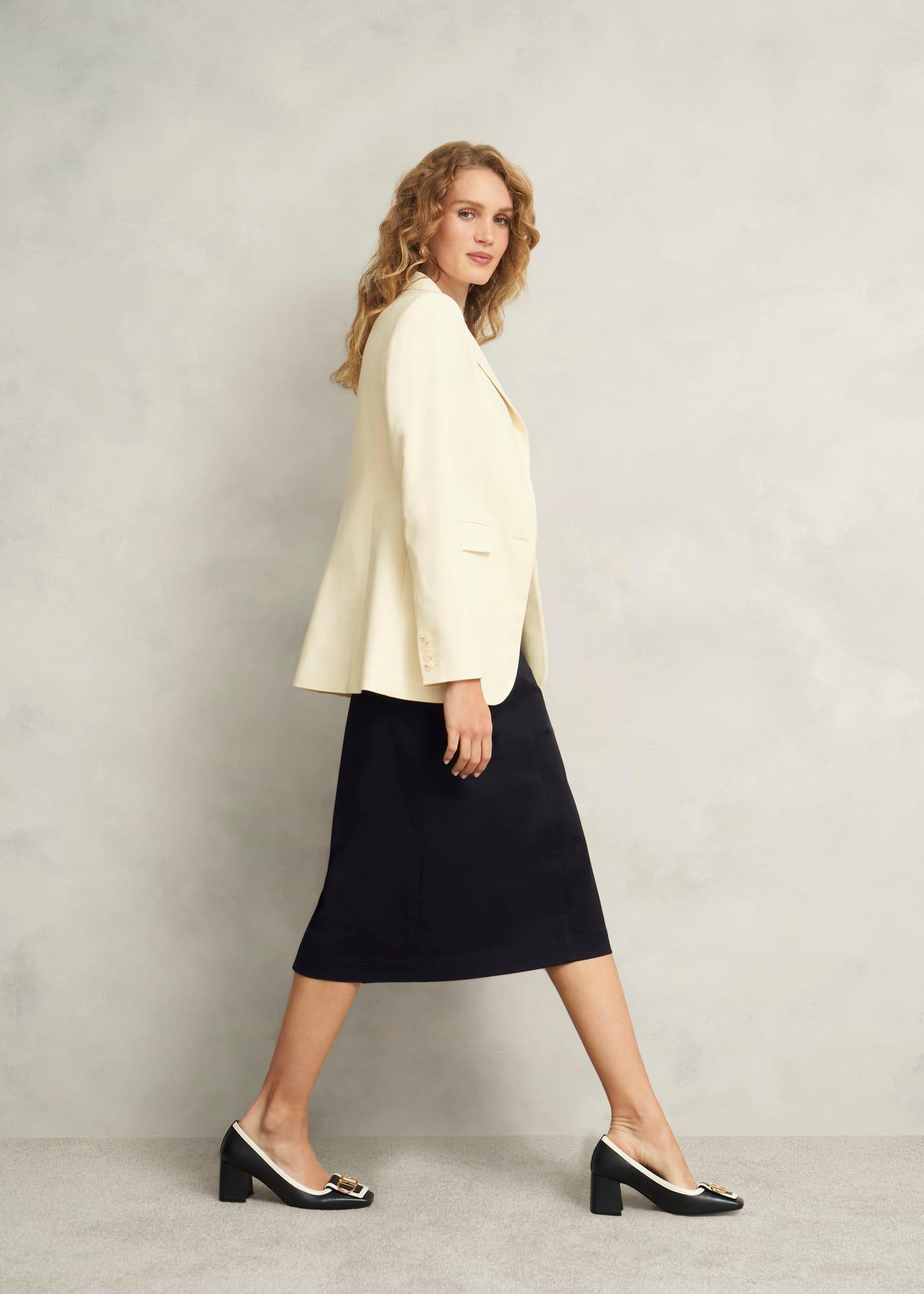 Hana Skirt, Hobbs Navy, hi-res