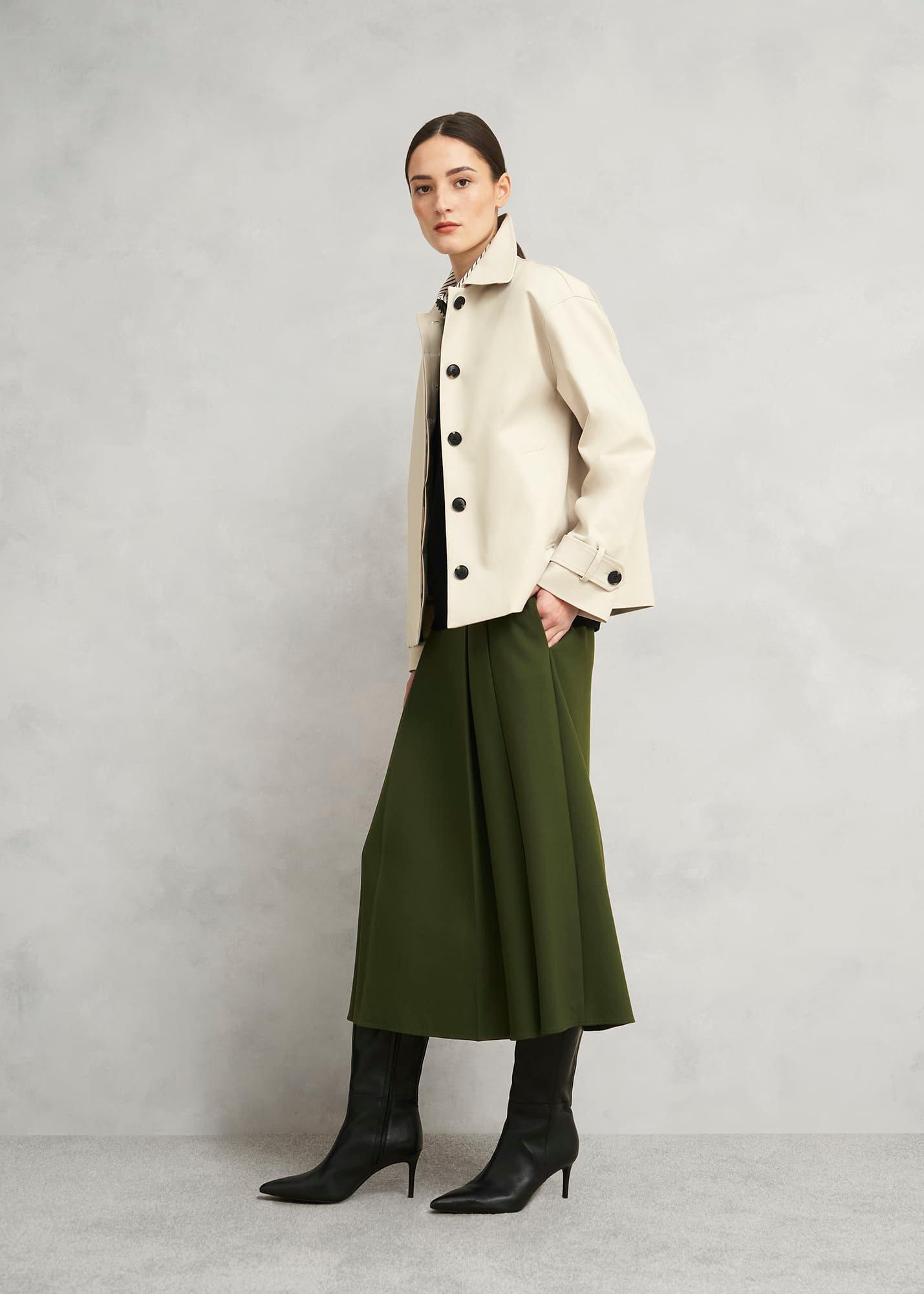 Jacqui Skirt, Dark Fern Green, hi-res