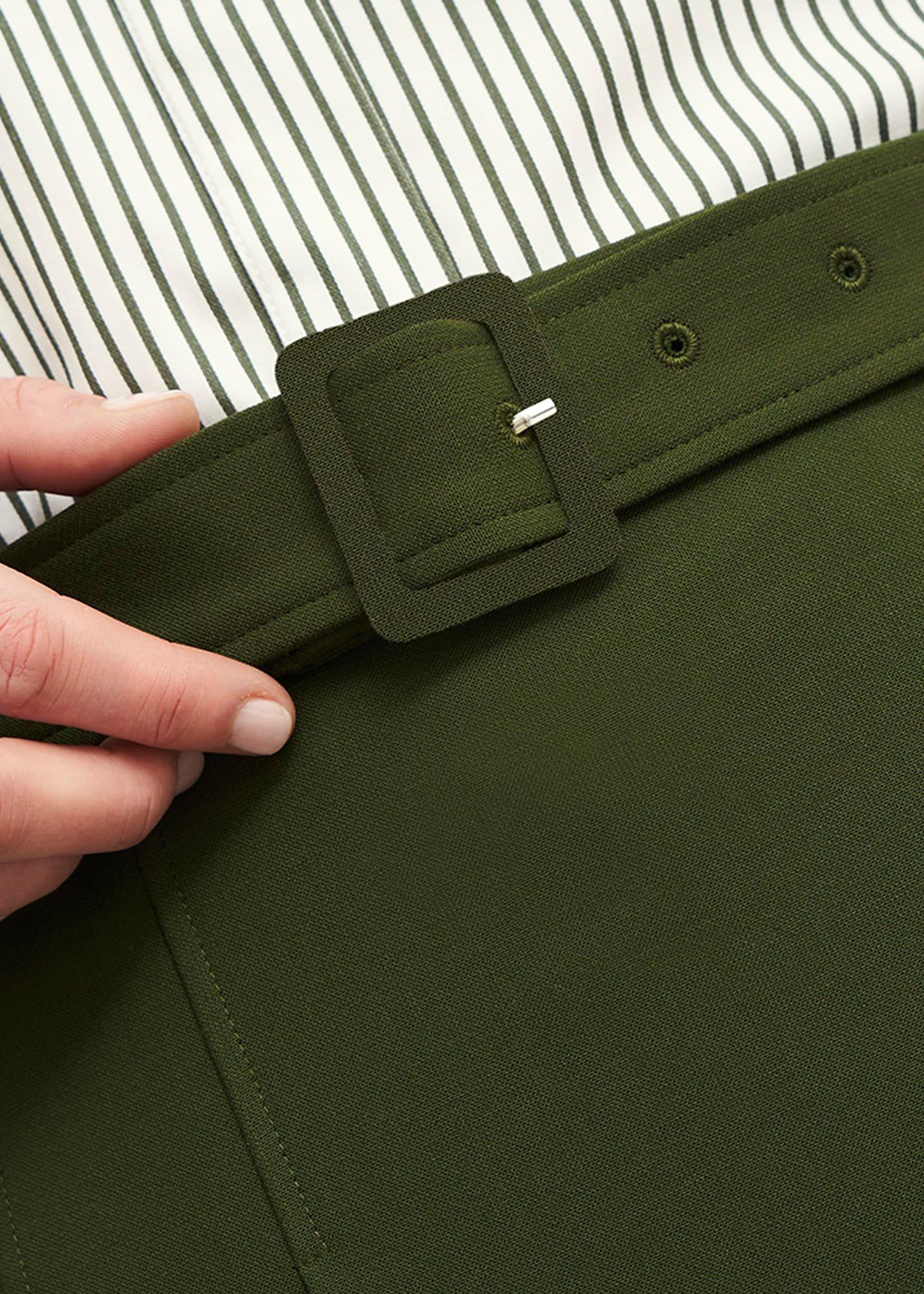 Jacqui Skirt, Dark Fern Green, hi-res