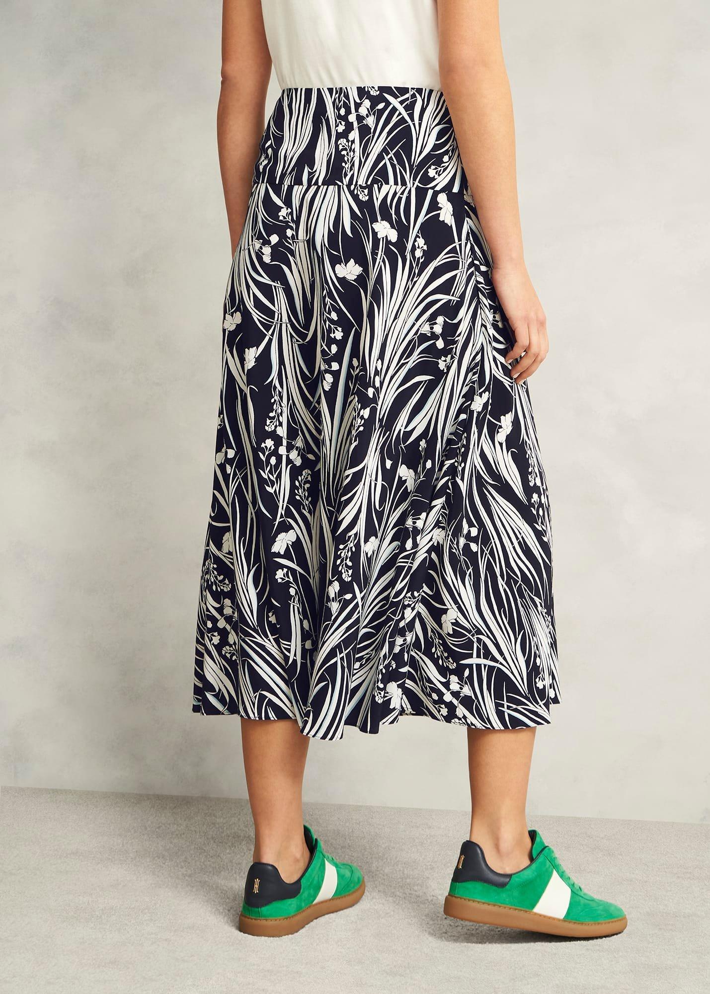 Noemi Skirt, Navy Ivory, hi-res