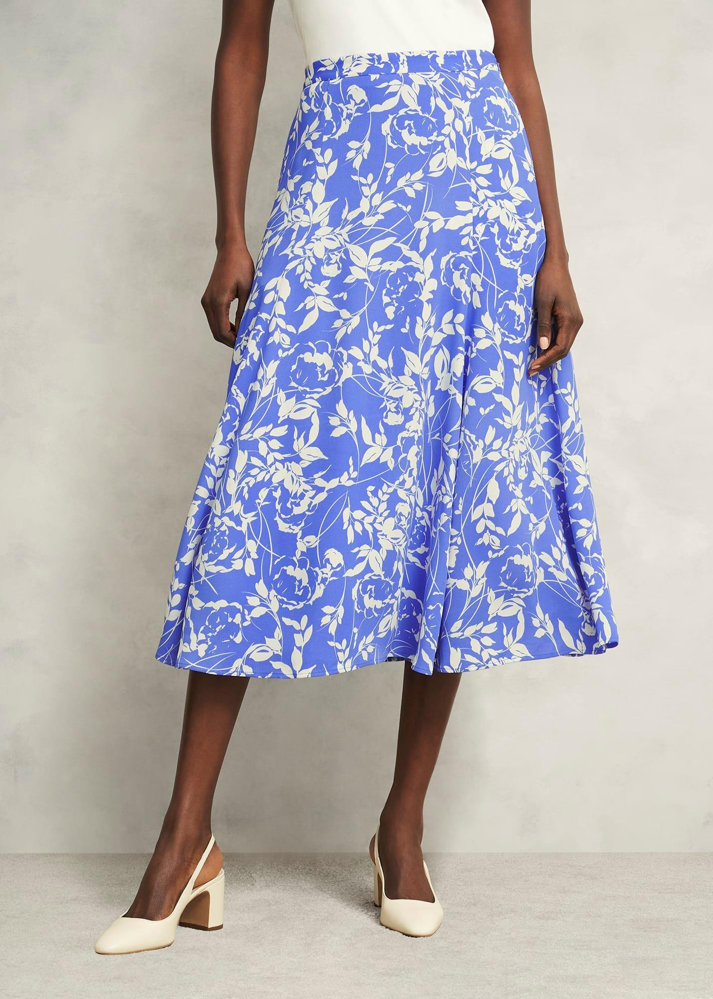 Bianca Skirt, Blue Cream, hi-res