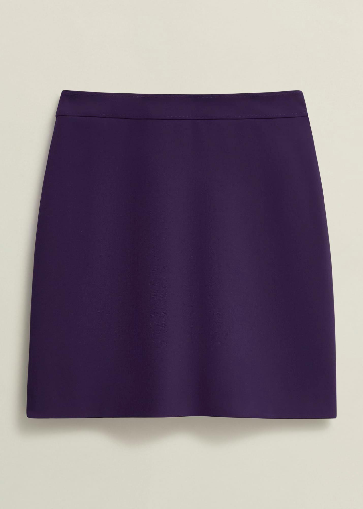 Fenella Aline Skirt, Grape Purple, hi-res