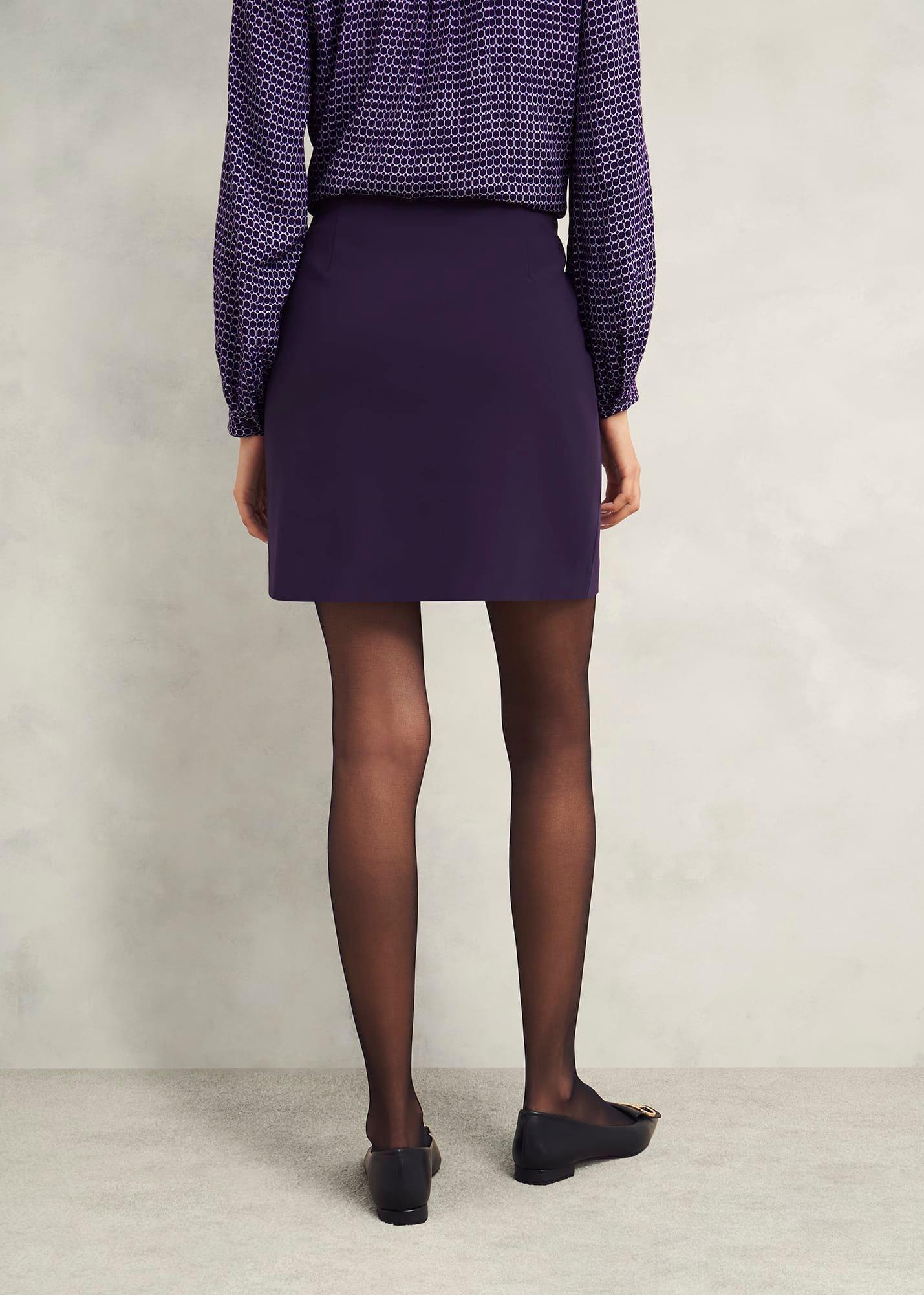 Fenella Aline Skirt, Grape Purple, hi-res