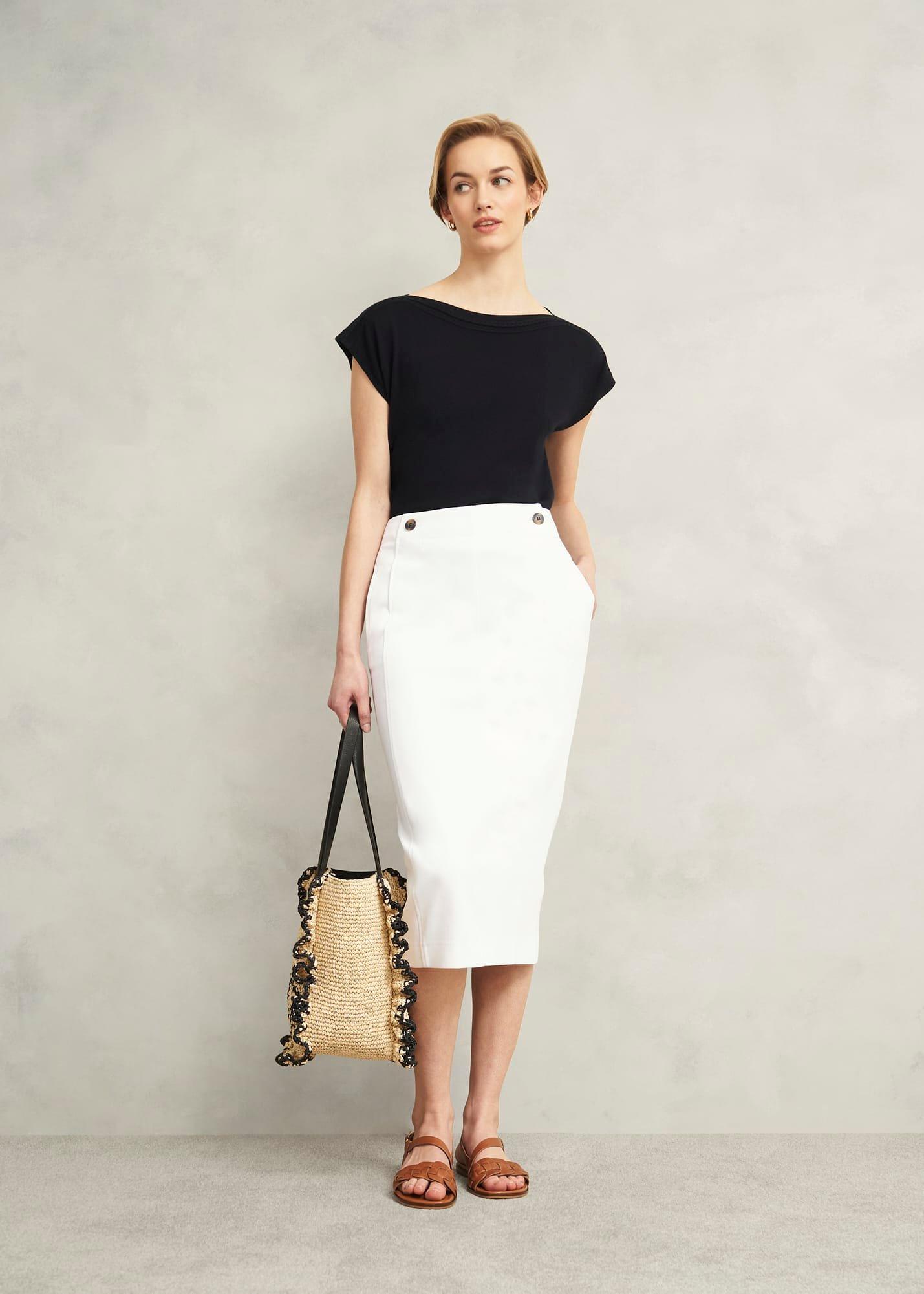 Kimmi Skirt, White, hi-res