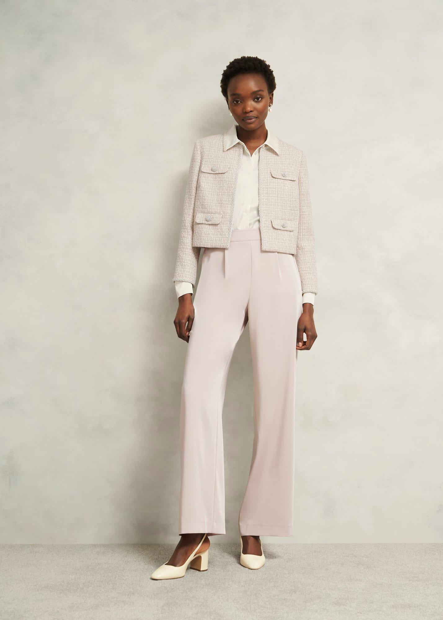 Delora Trousers, Oyster, hi-res