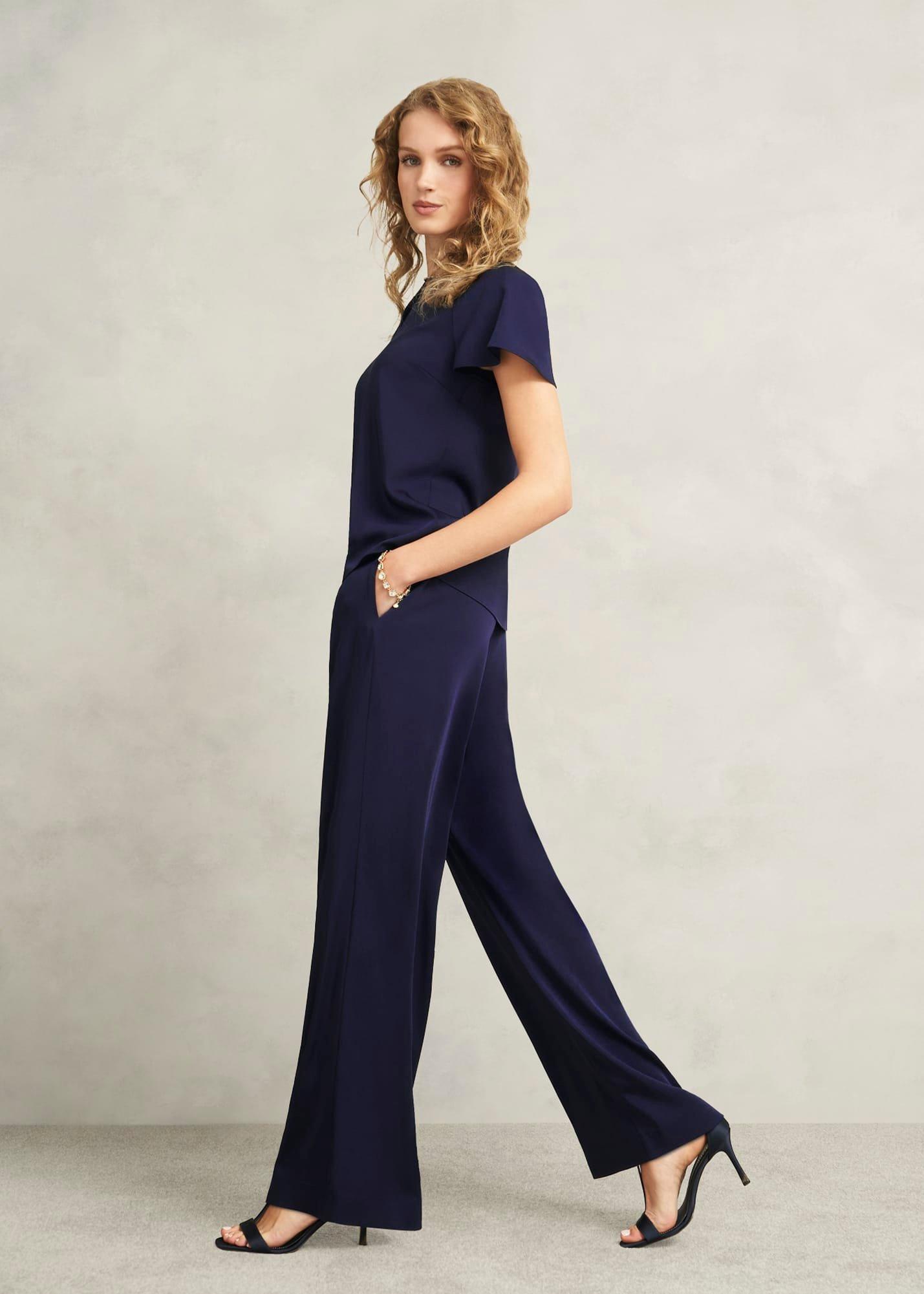 Delora Trousers, Midnight, hi-res