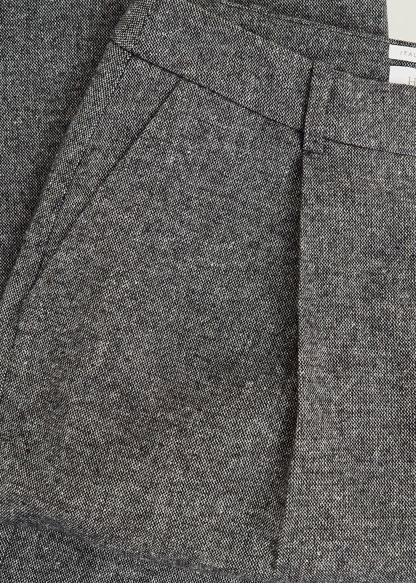 Emelie Wide Trousers With Wool, Black Ivory, hi-res