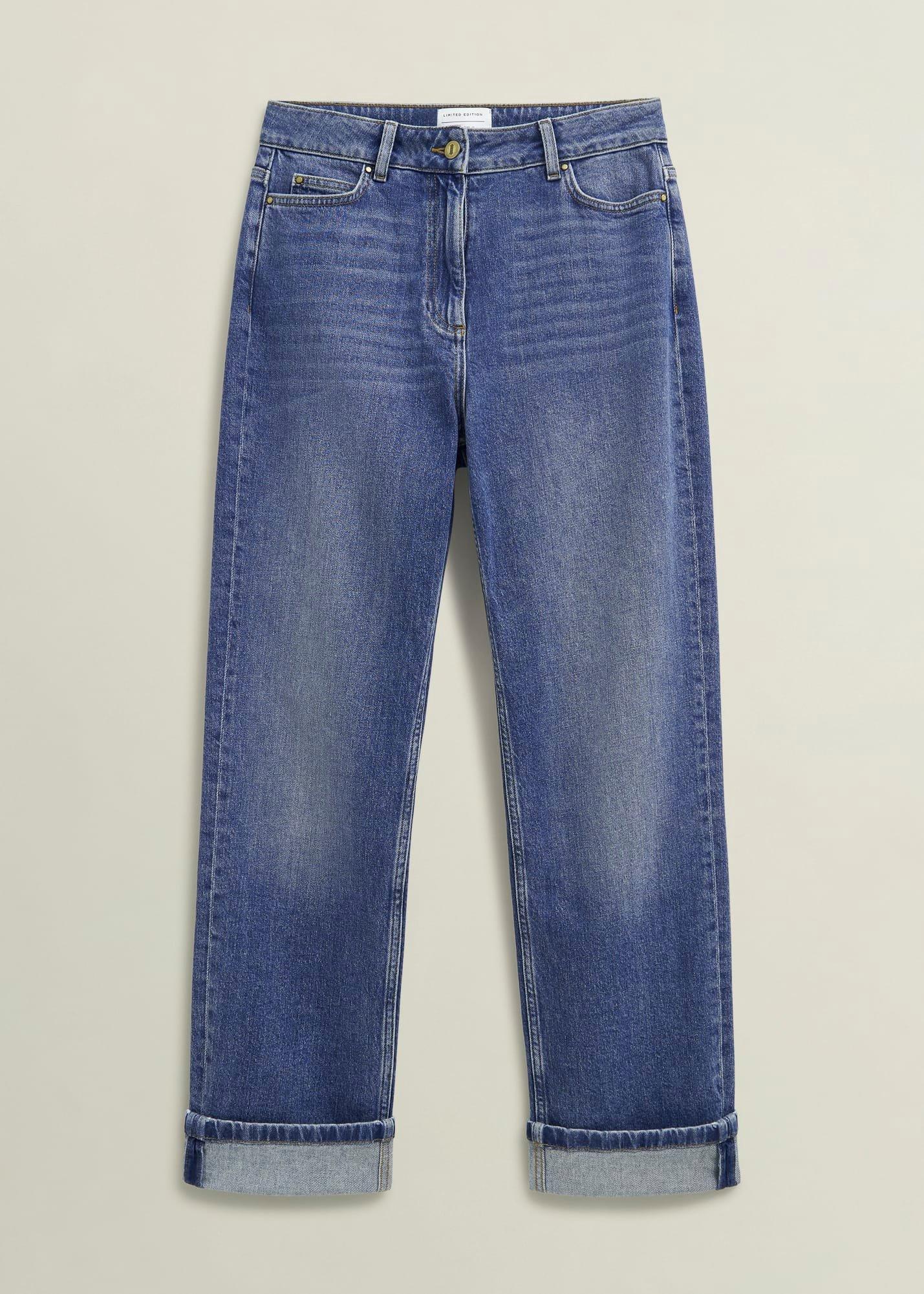 Bowood Straight Jeans, Mid Wash, hi-res