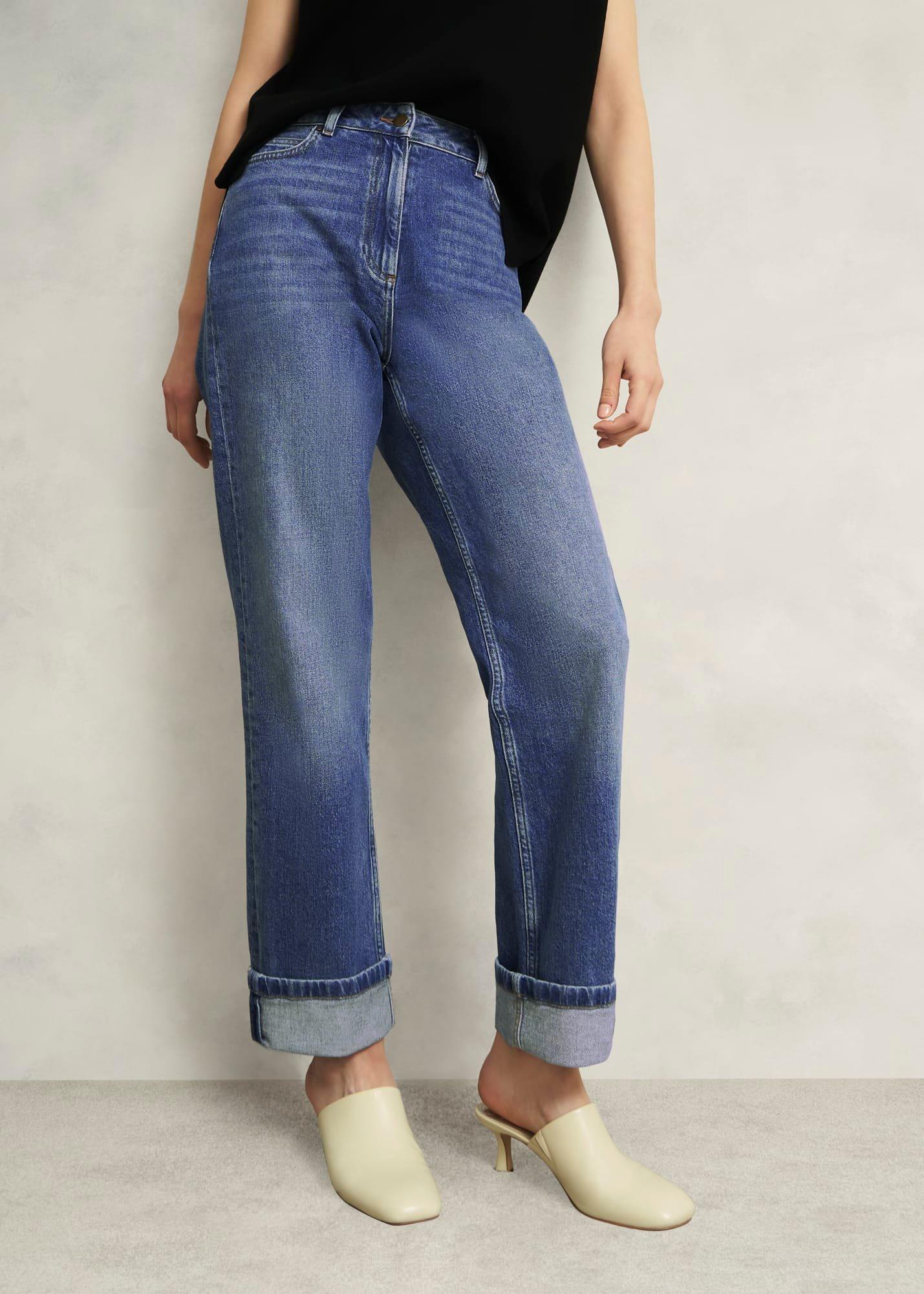 Bowood Straight Jeans, Mid Wash, hi-res
