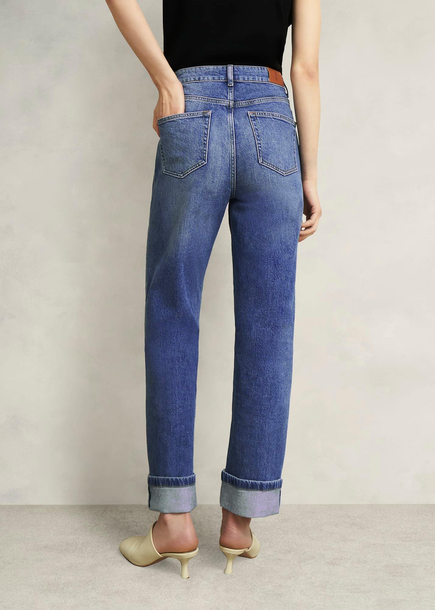 Bowood Straight Jeans, Mid Wash, hi-res