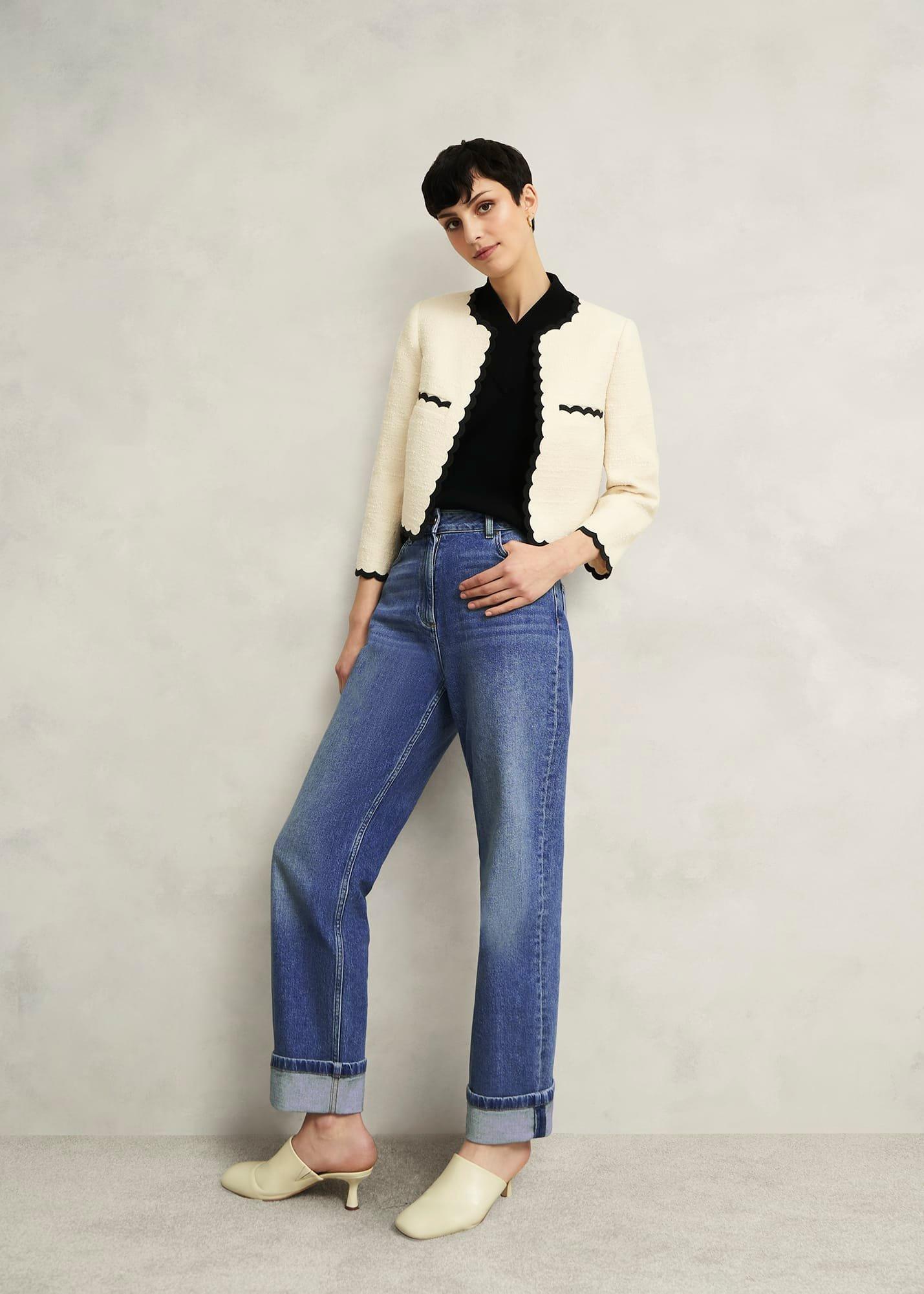 Bowood Straight Jeans, Mid Wash, hi-res