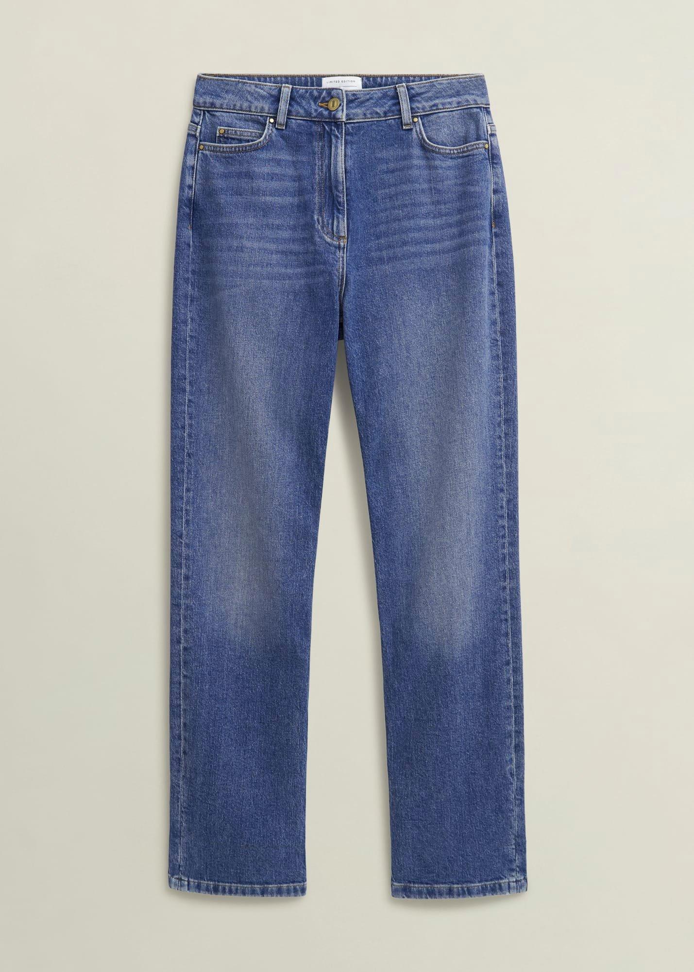 Bowood Straight Jeans, Mid Wash, hi-res