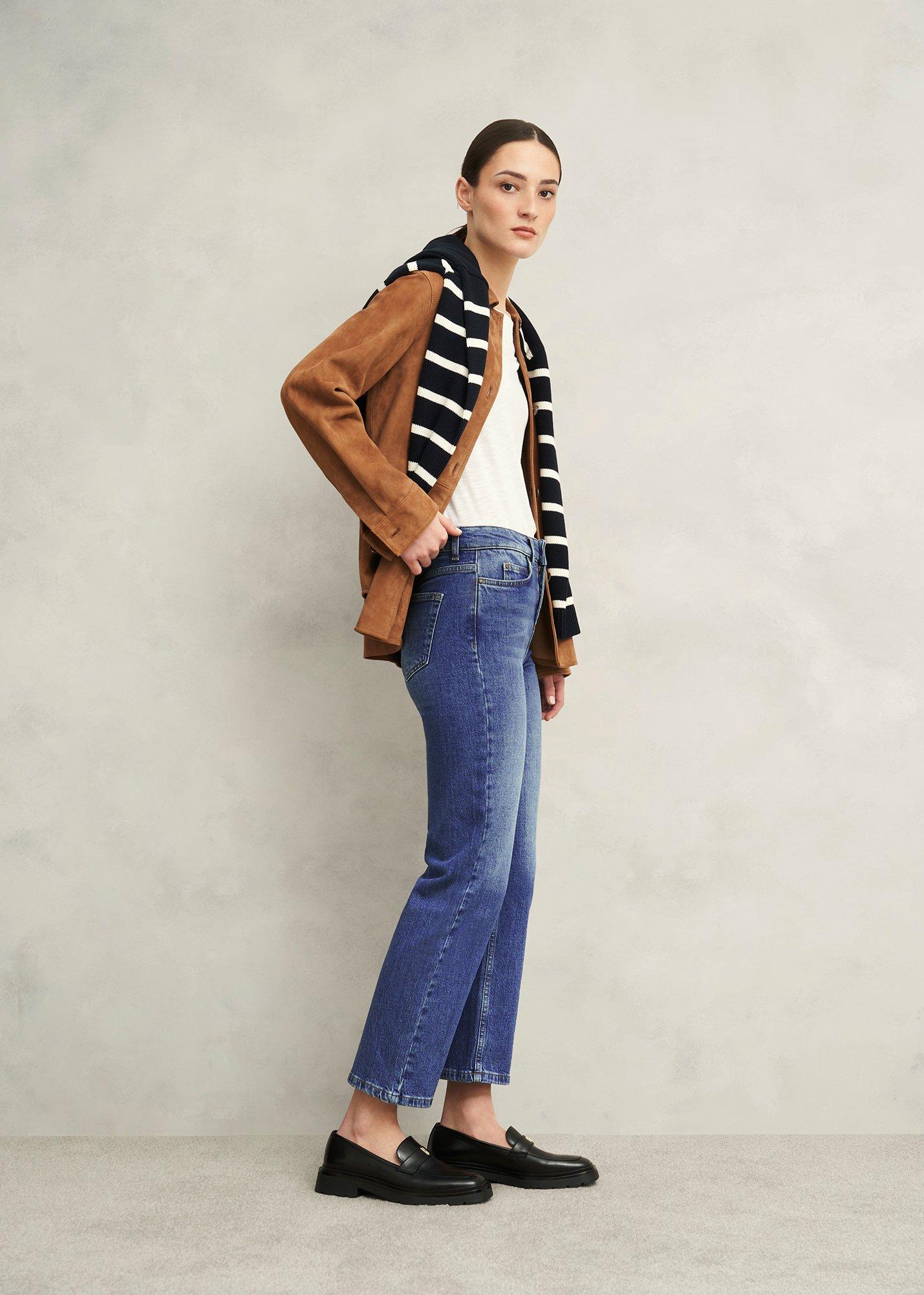 Shea Straight Jeans, Mid Wash, hi-res