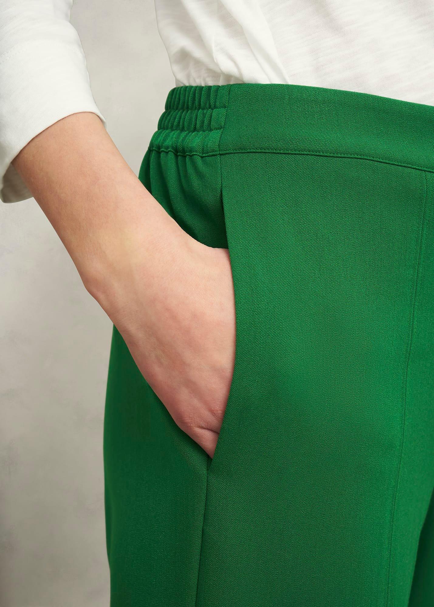Marina Travel Trousers, Verdant Green, hi-res
