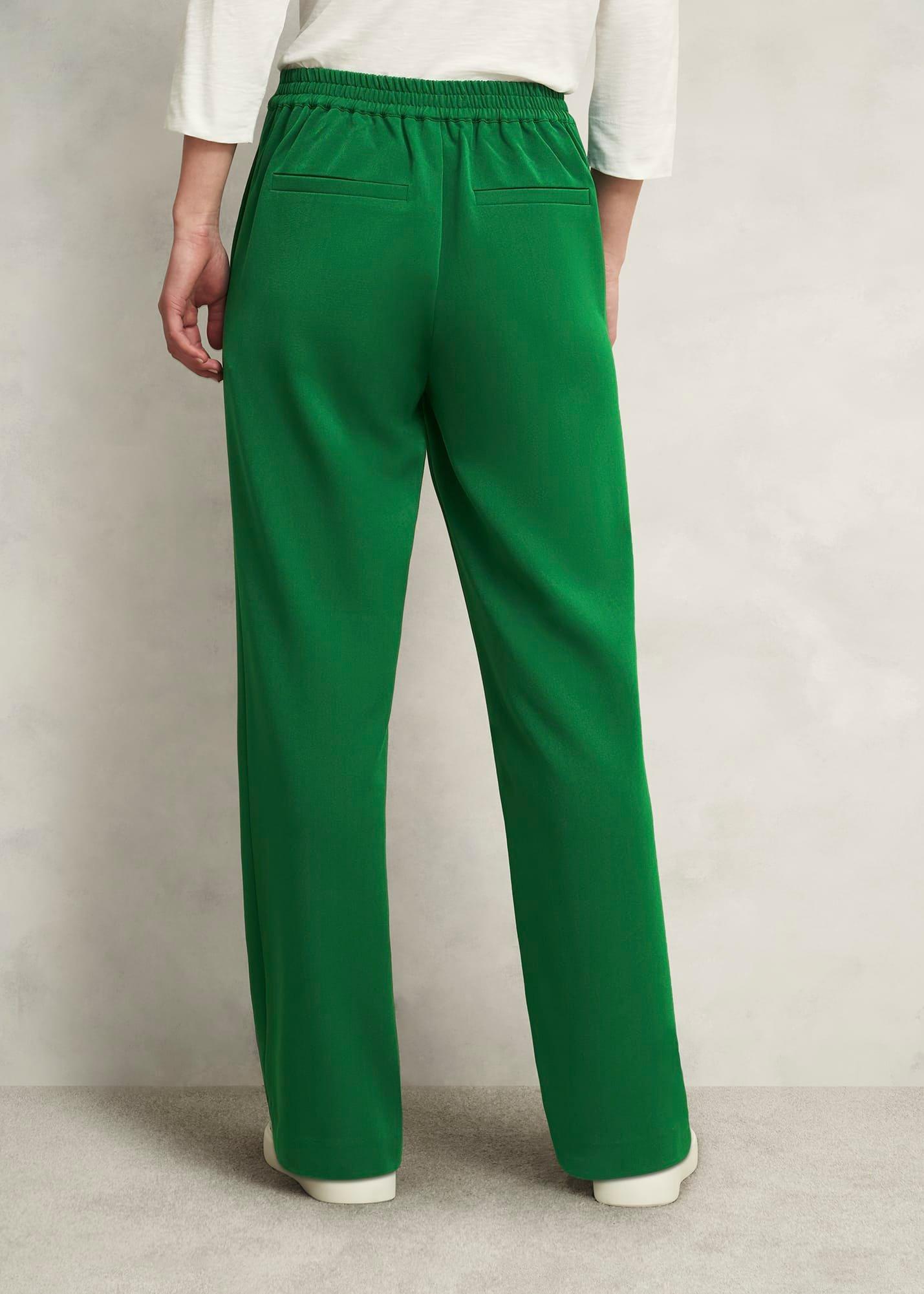 Marina Travel Trousers, Verdant Green, hi-res